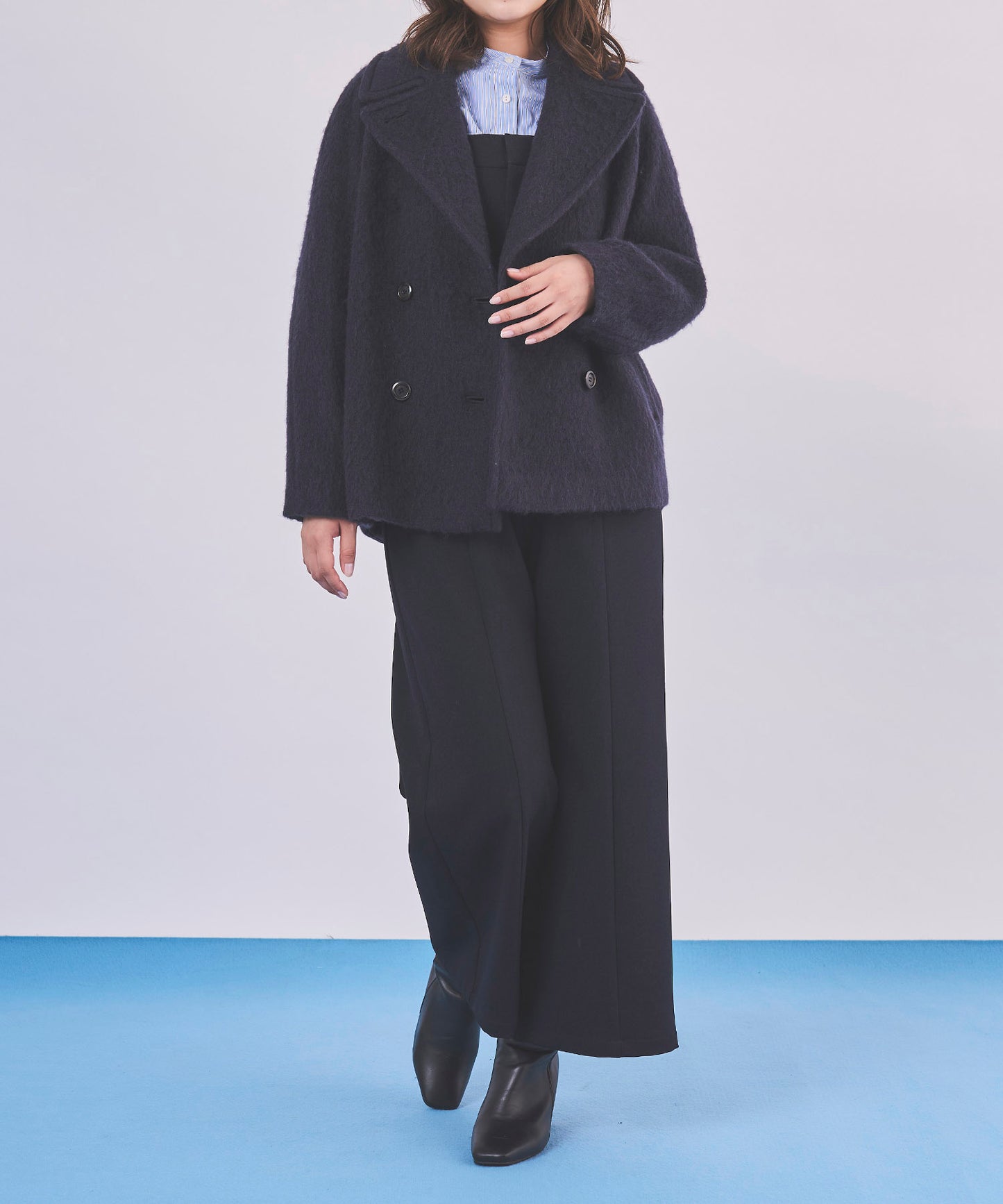 《予約商品 10/1 13:00まで10%OFF》【軽量・新色展開】ミドルシャギーコート