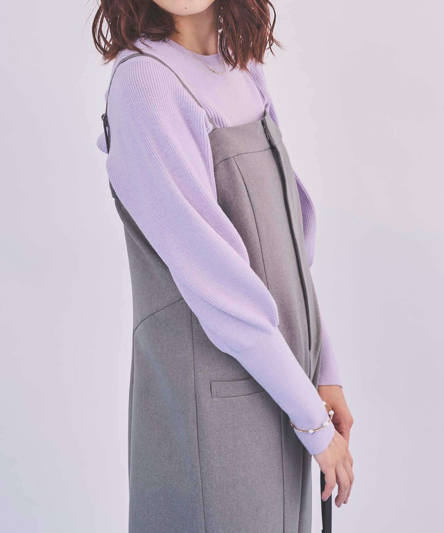 《予約商品 8/29 13:00まで10%OFF》【新色展開】 ボリュームスリーブリブニット