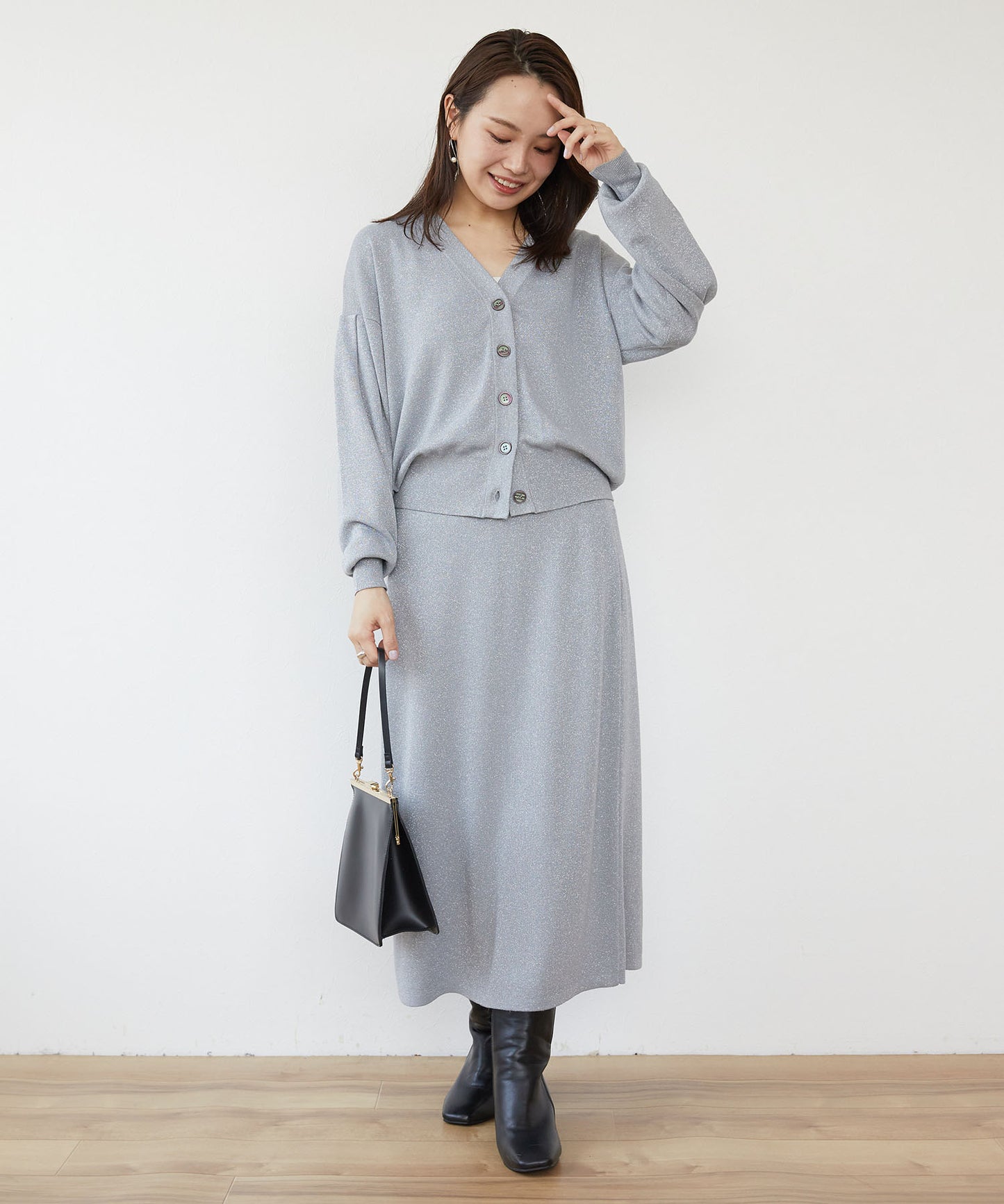 シルバー 151cm Fサイズ着用