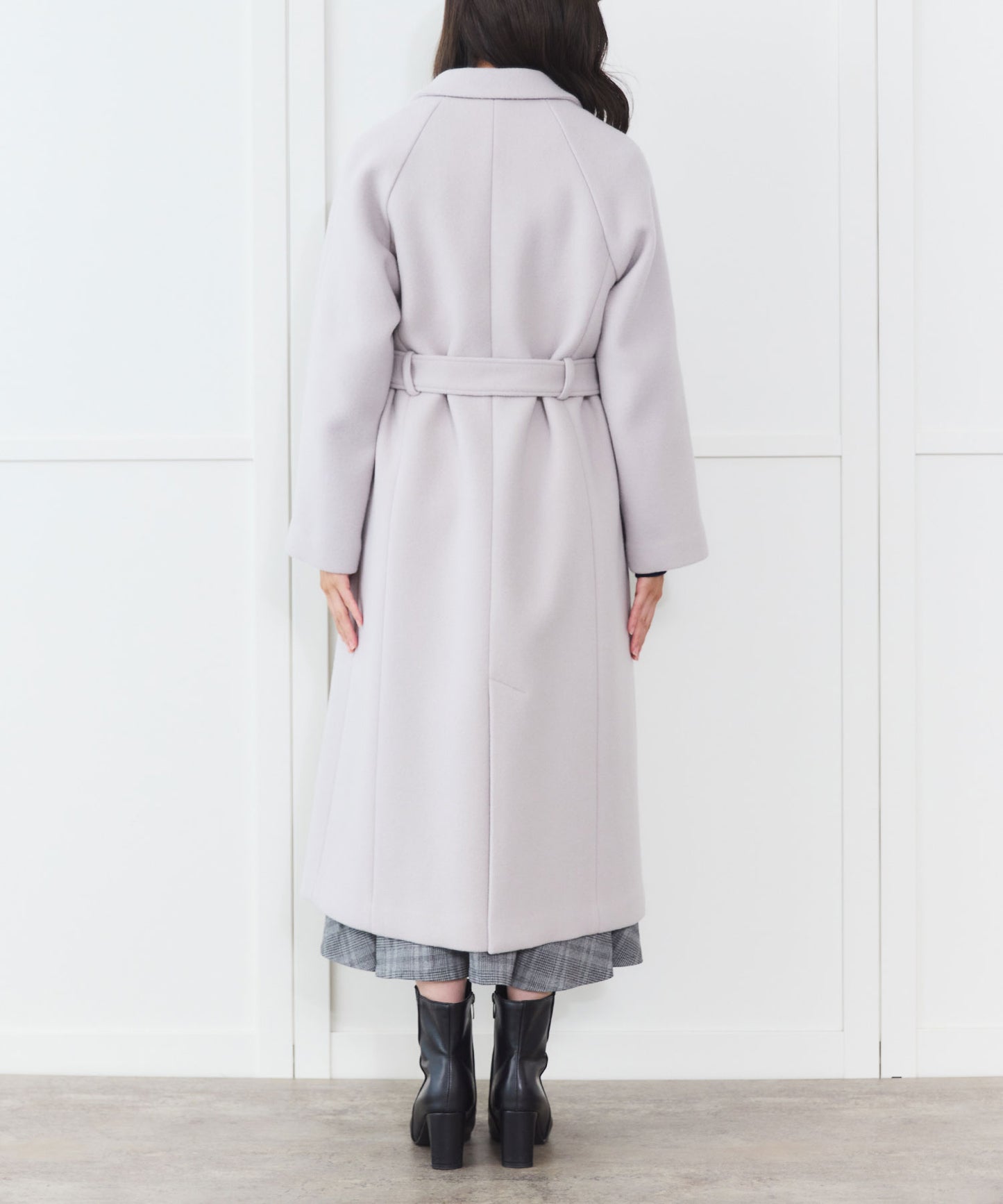 《予約商品 11/5 13:00まで10%OFF》【PECOLAMB】 ウールメルトンガウンコート