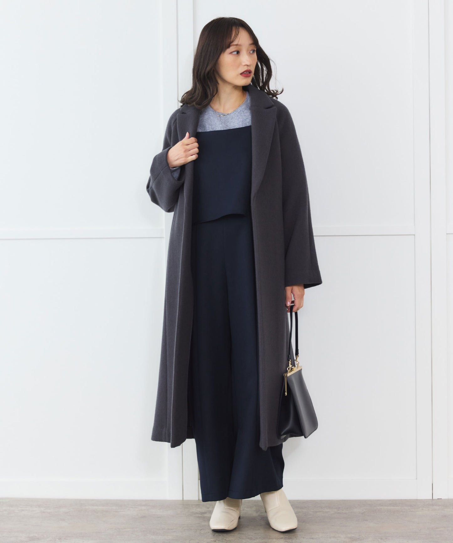 チャコール/153cm Sサイズ着用