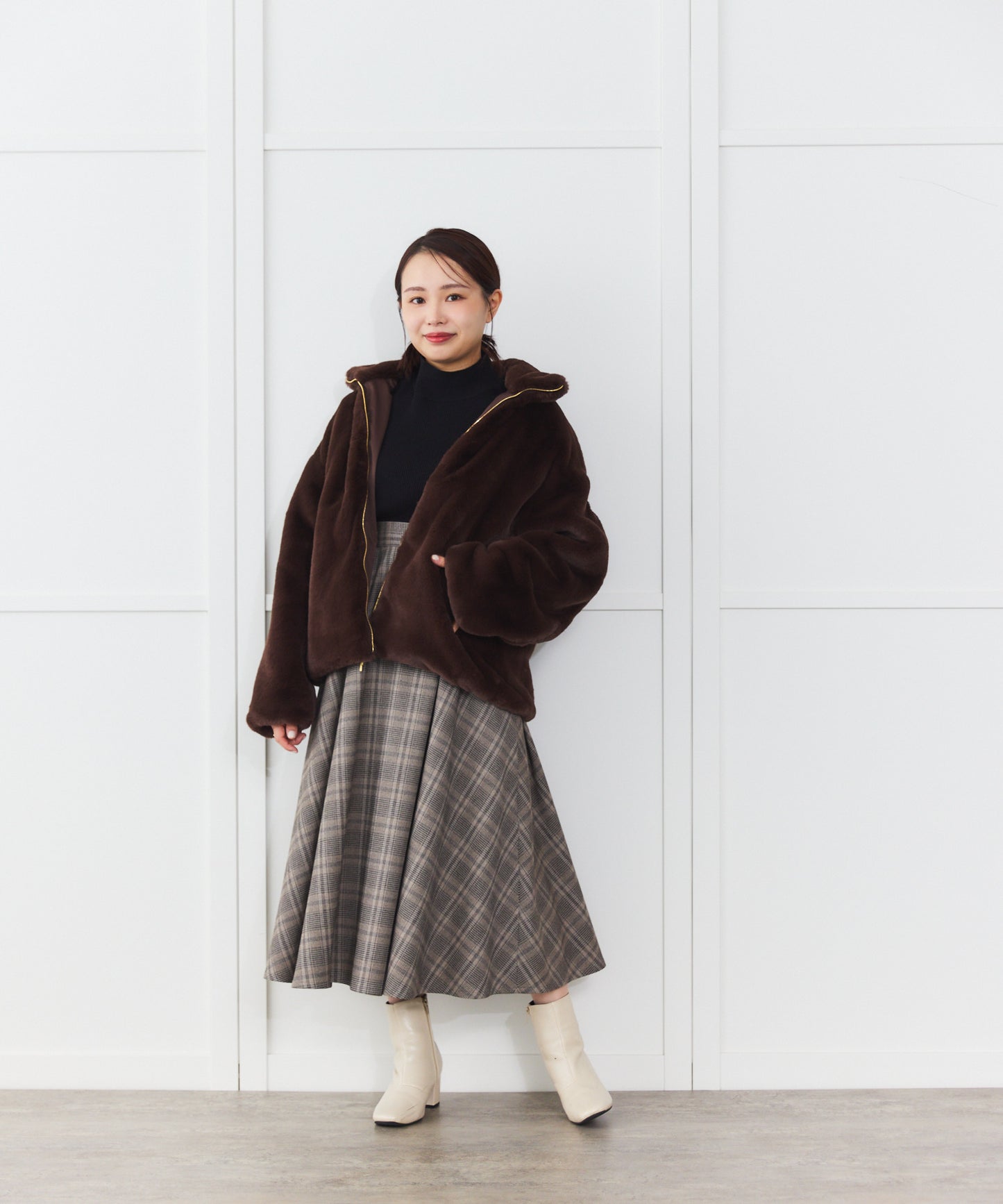 【TATRAS】BARBRA ボアブルゾン