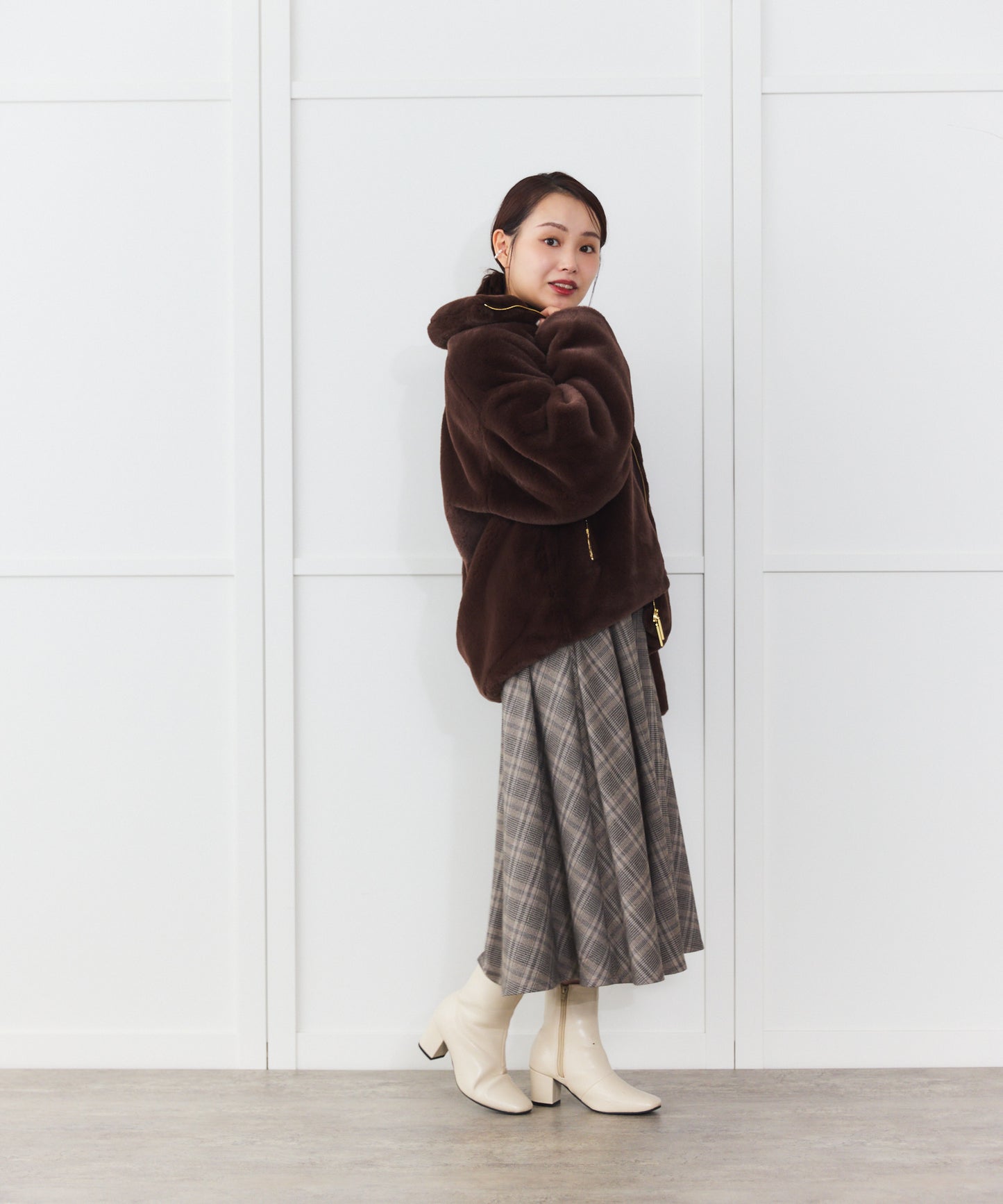 【TATRAS】BARBRA ボアブルゾン