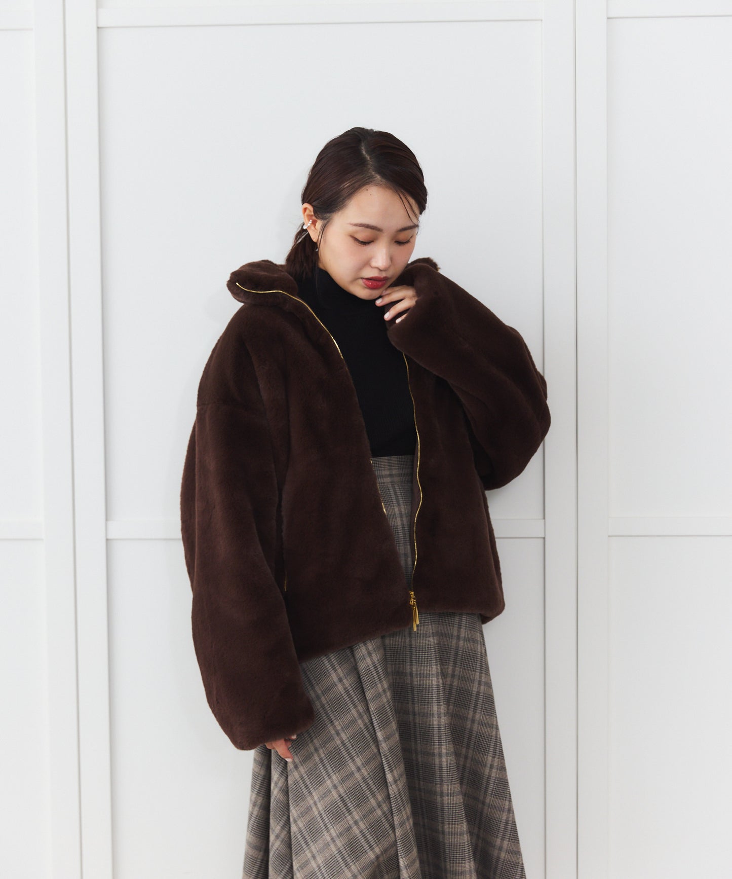 【TATRAS】BARBRA ボアブルゾン