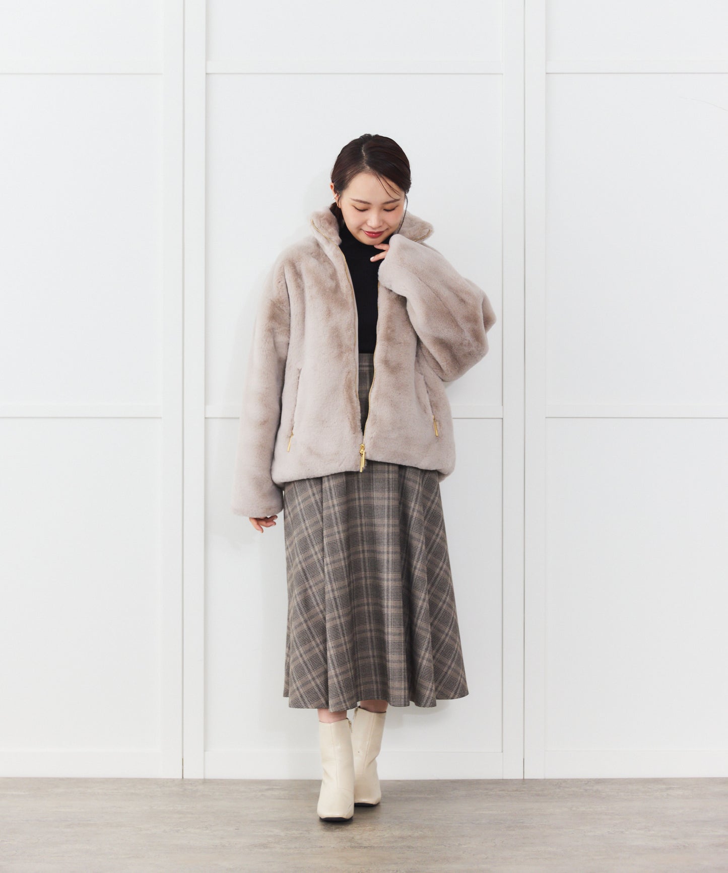 【TATRAS】BARBRA ボアブルゾン