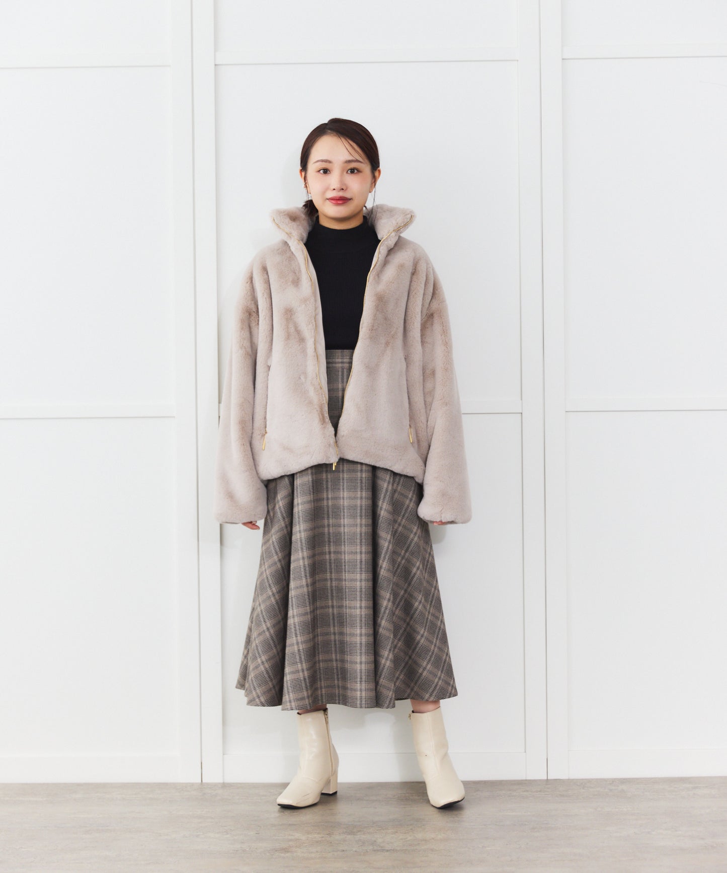 【TATRAS】BARBRA ボアブルゾン