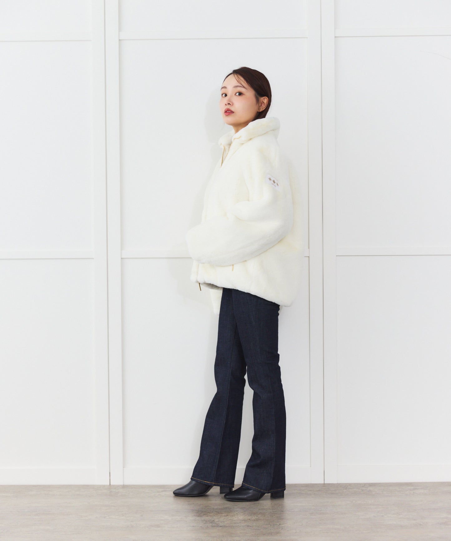 【TATRAS】BARBRA ボアブルゾン