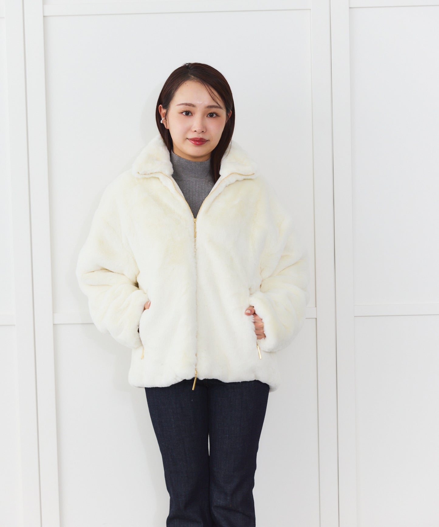 【TATRAS】BARBRA ボアブルゾン