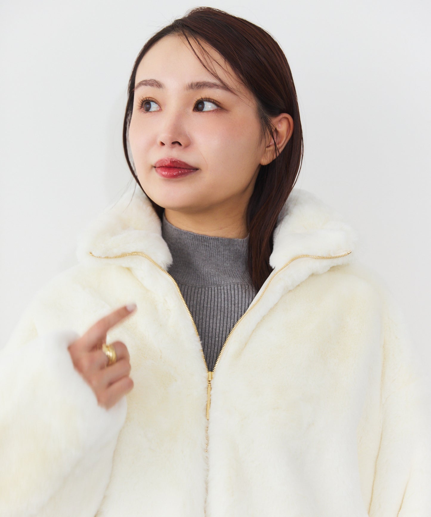 【TATRAS】BARBRA ボアブルゾン