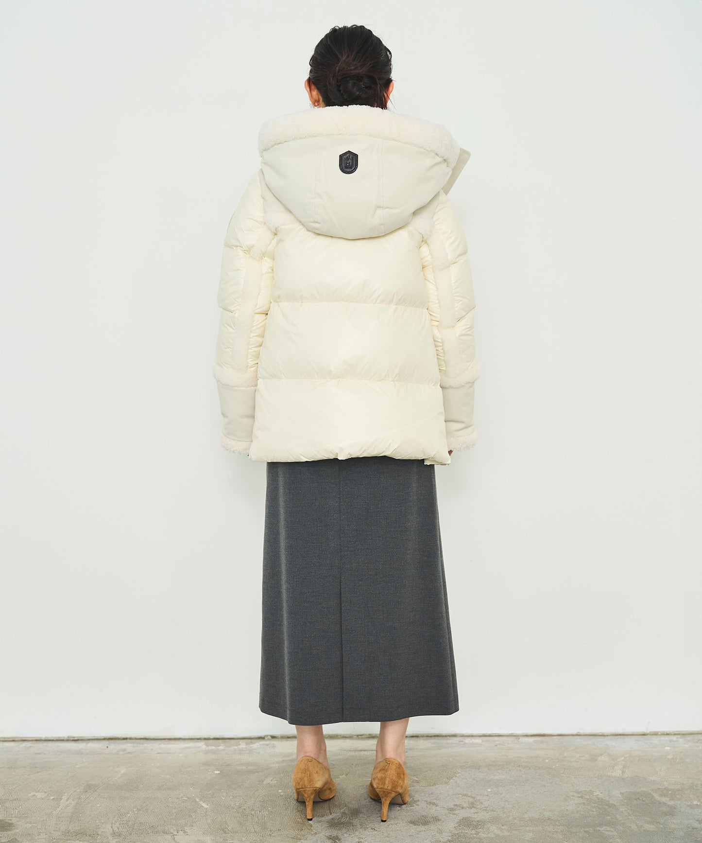 【MACKAGE】CYRAH Ladies Hooded Down JK