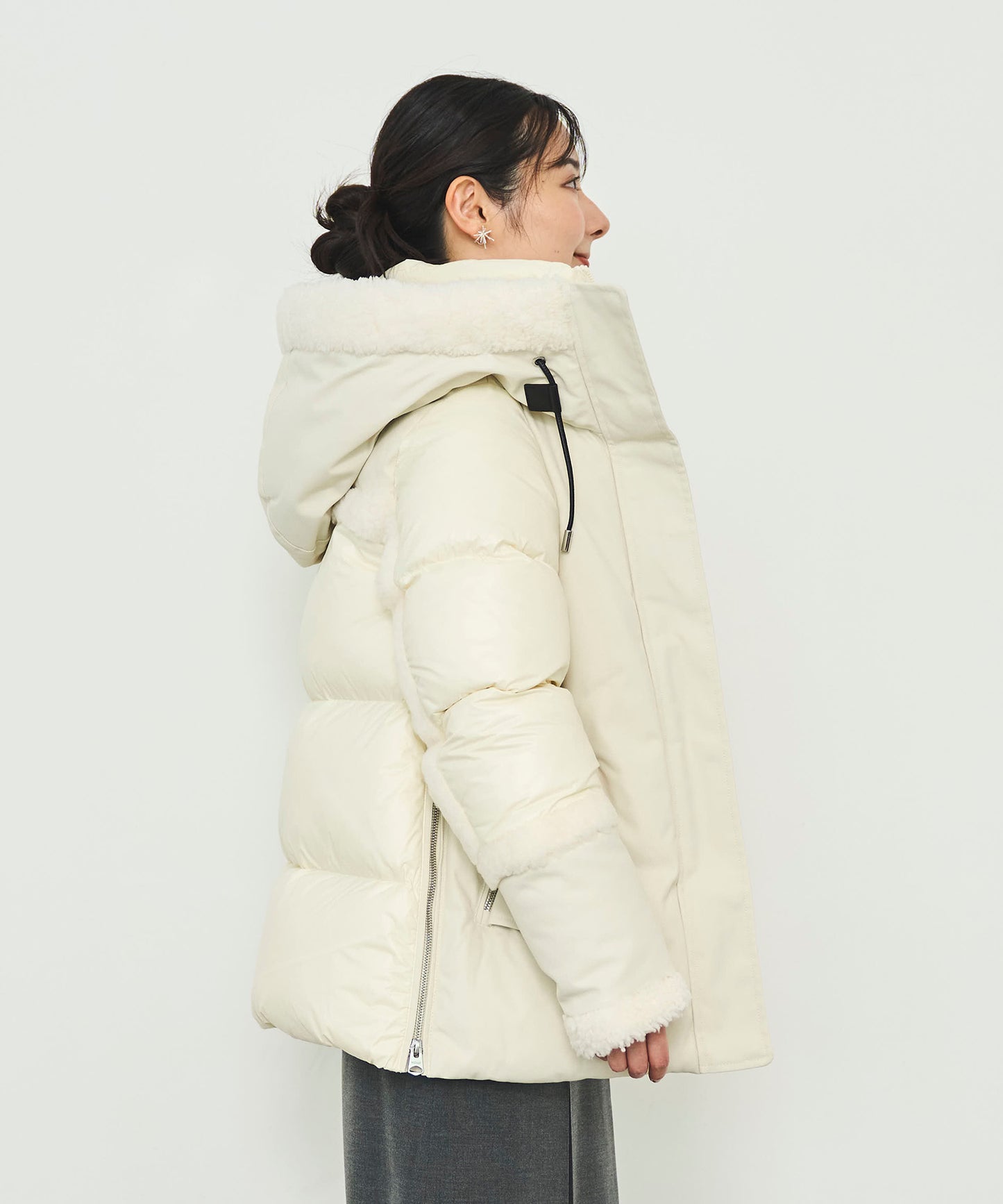 【MACKAGE】CYRAH Ladies Hooded Down JK