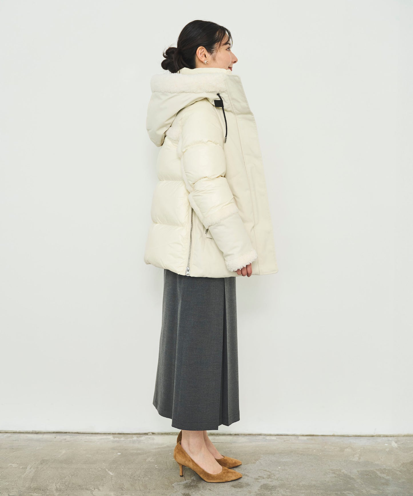 【MACKAGE】CYRAH Ladies Hooded Down JK