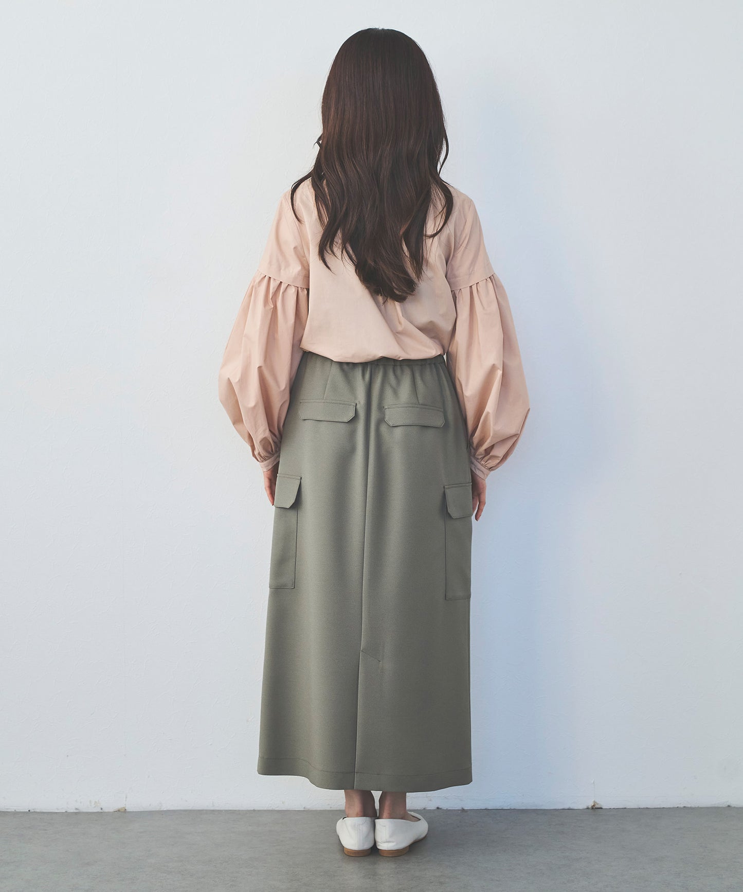 《予約商品》ボリュームスリーブブラウス