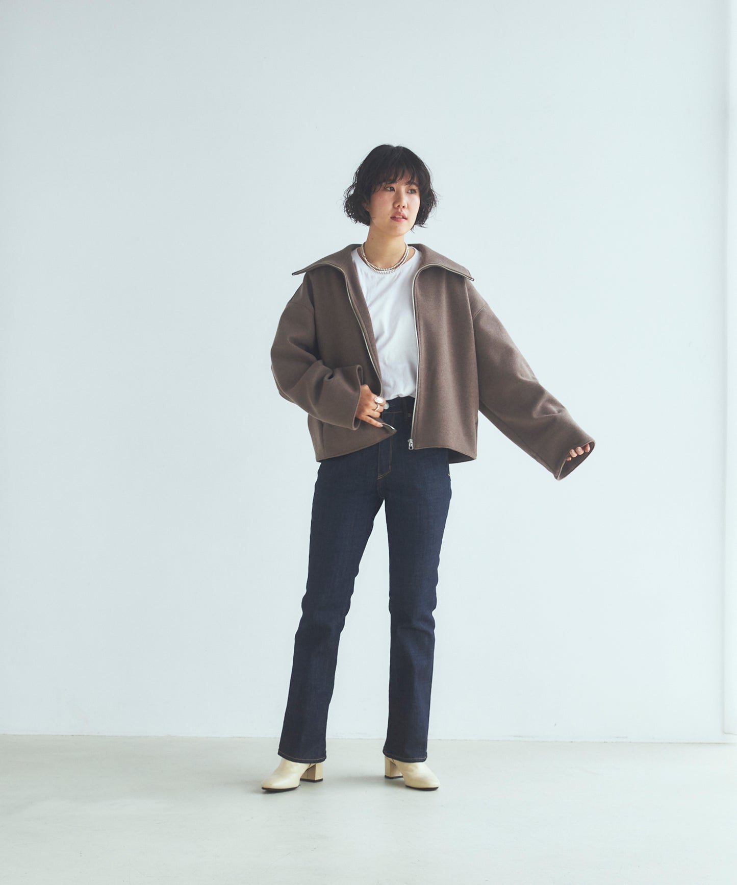 【YANUK】セミフレア インディゴ