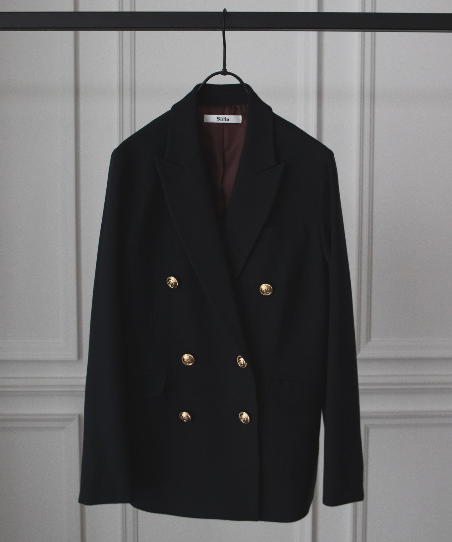 《メディア掲載》【起毛ストレッチ】紺ブレザー