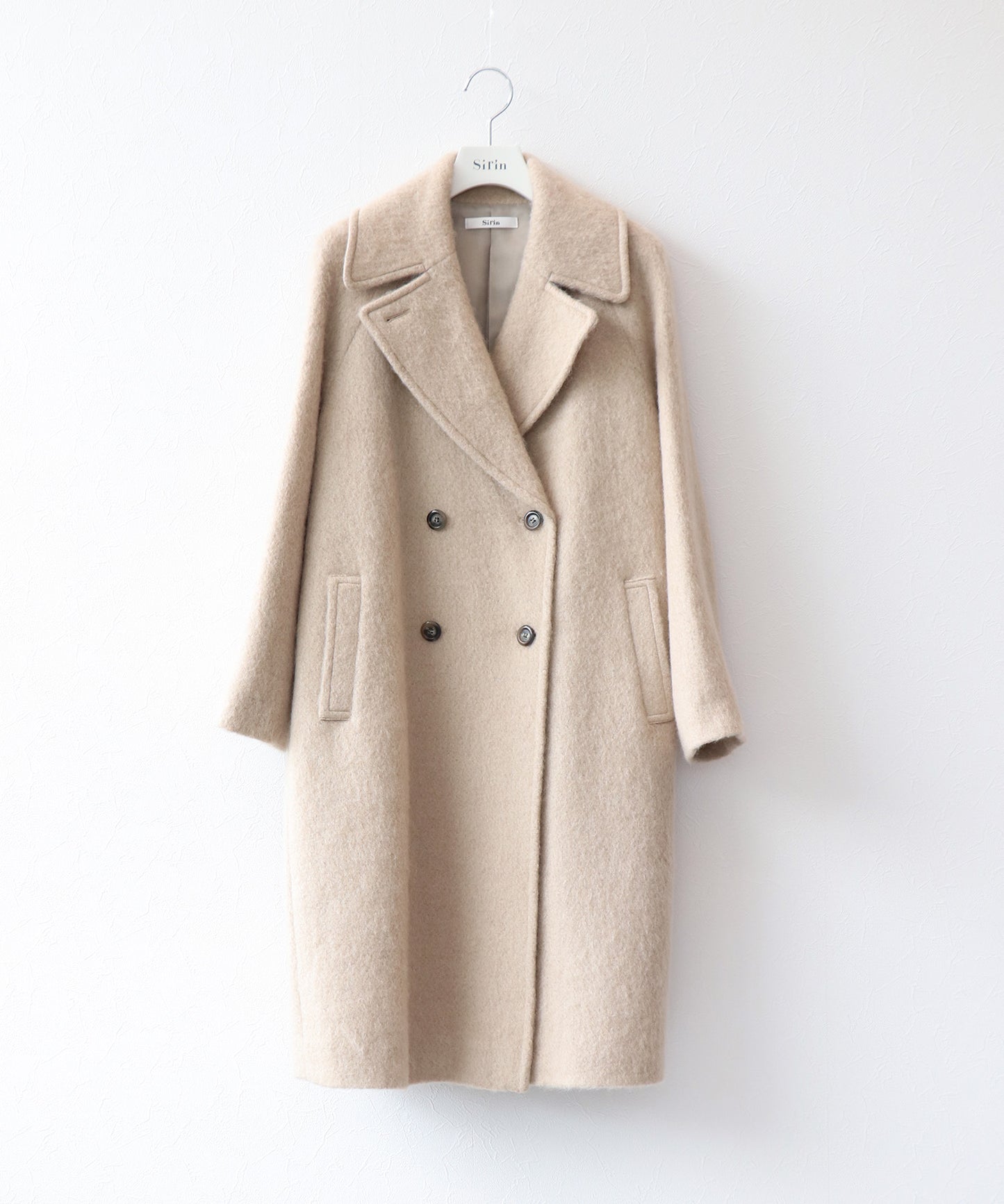 【軽量】ロングシャギーコート