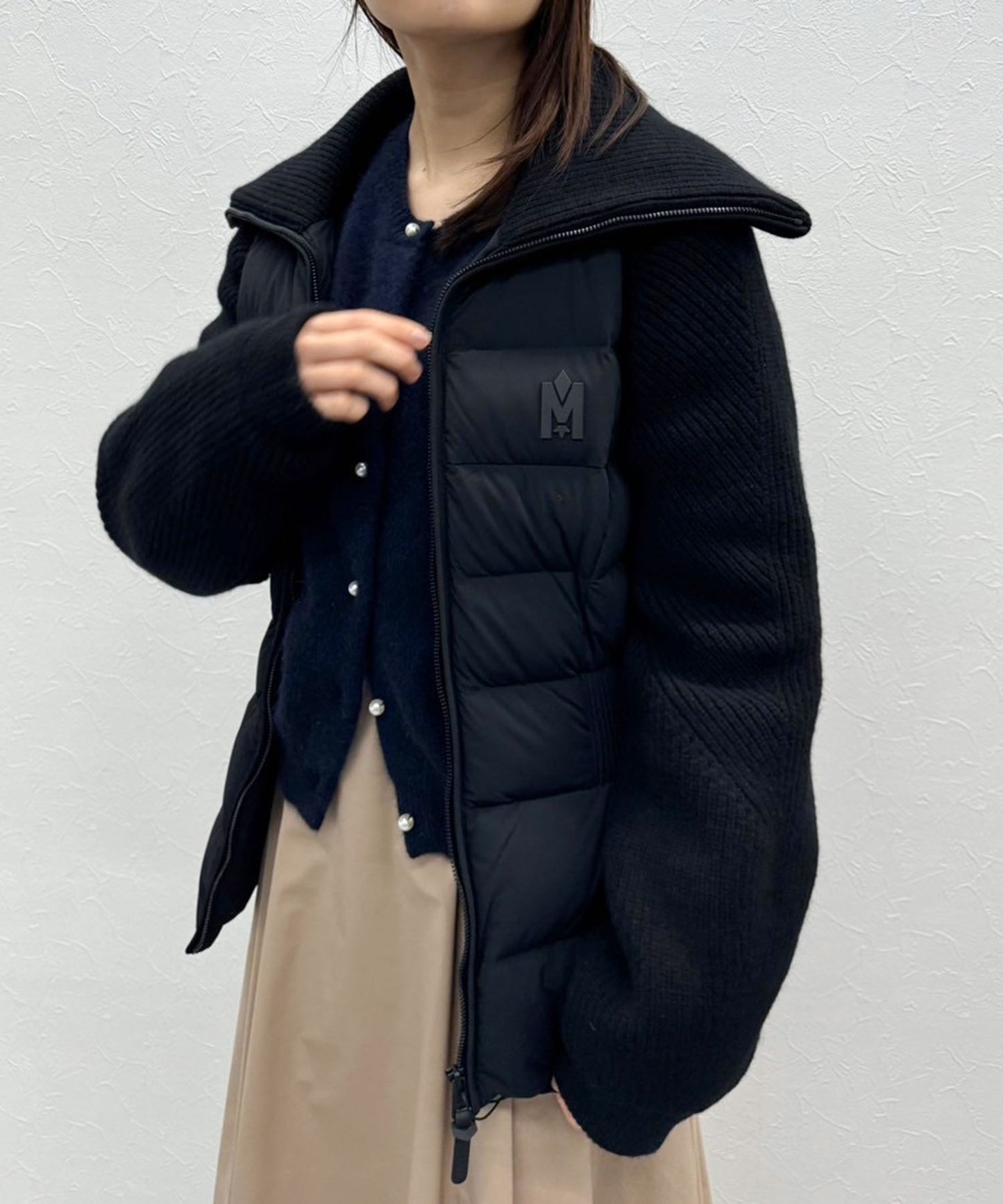 【MACKAGE】FOXY Ladies Mixed Media JK