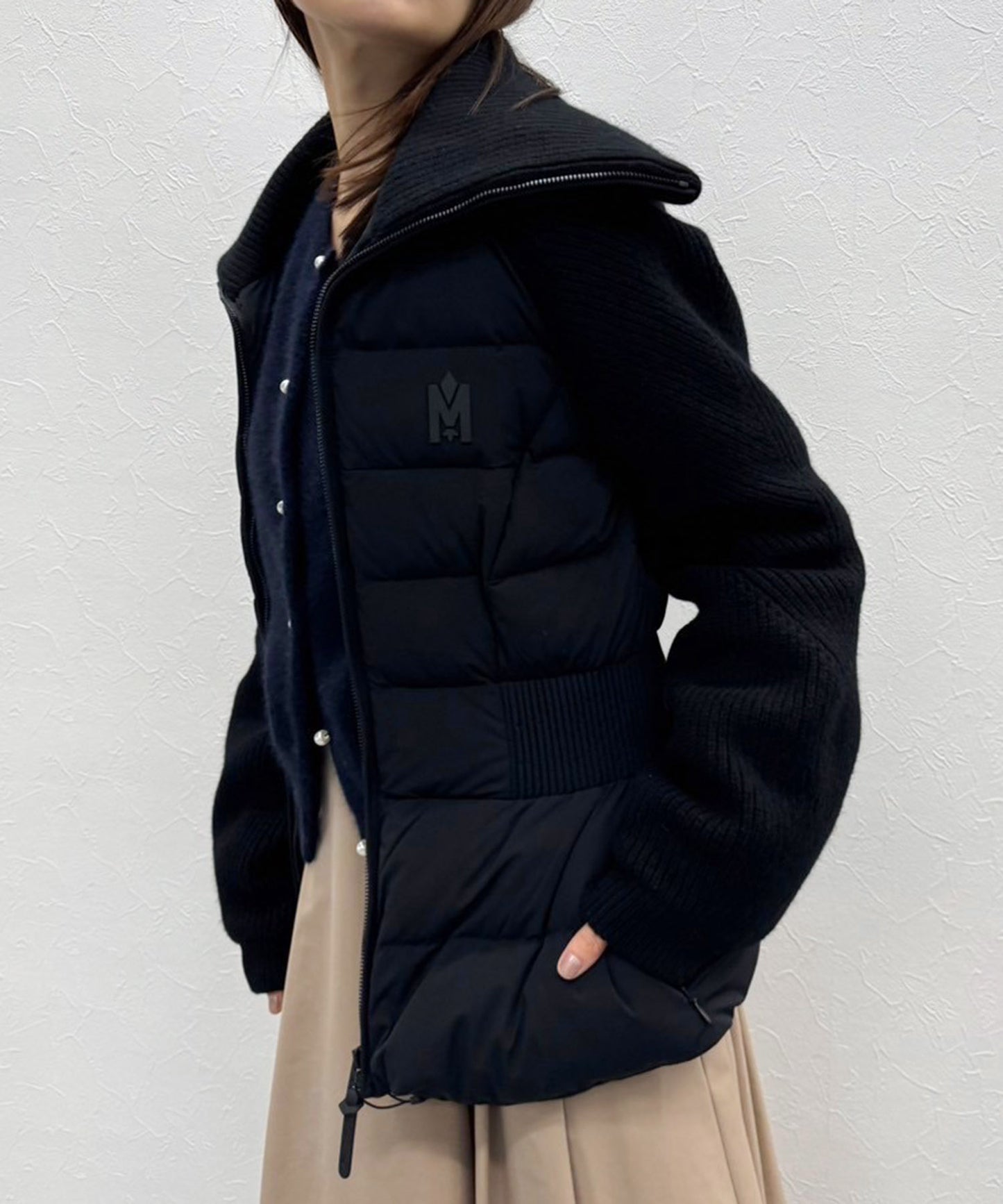 【MACKAGE】FOXY Ladies Mixed Media JK