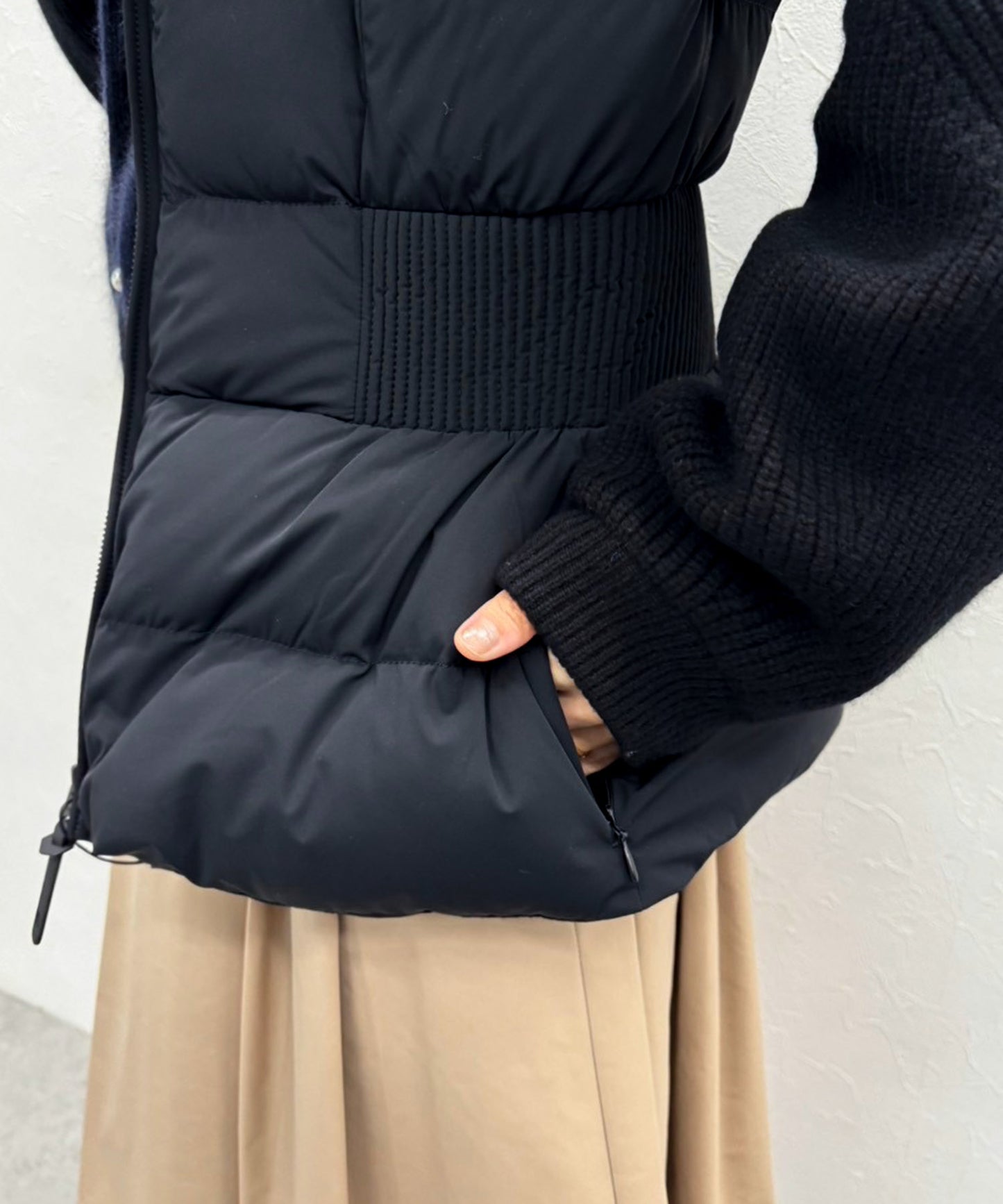 【MACKAGE】FOXY Ladies Mixed Media JK