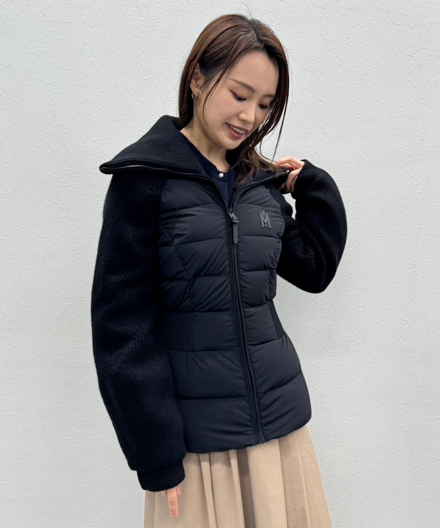 【MACKAGE】FOXY Ladies Mixed Media JK