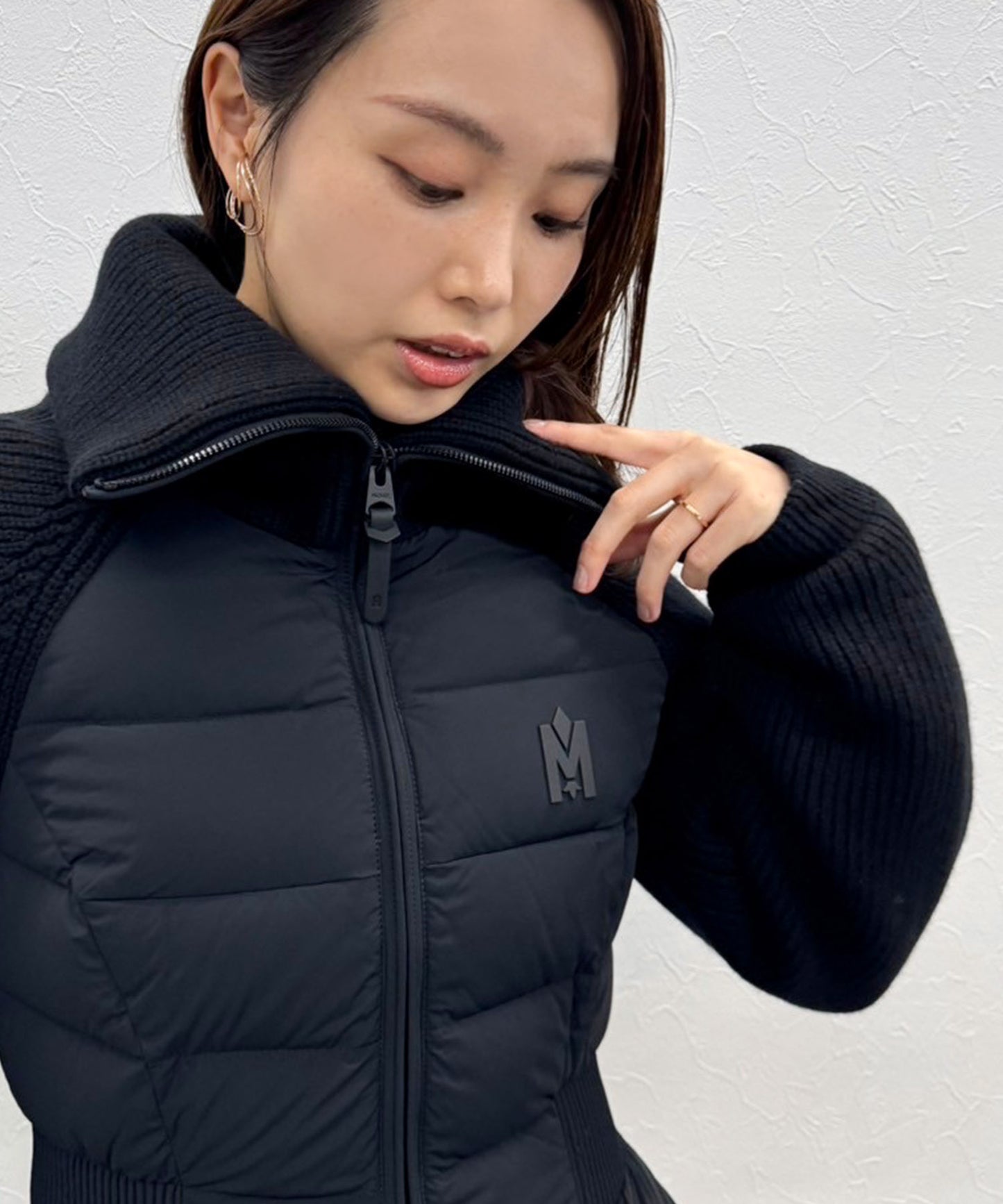 【MACKAGE】FOXY Ladies Mixed Media JK