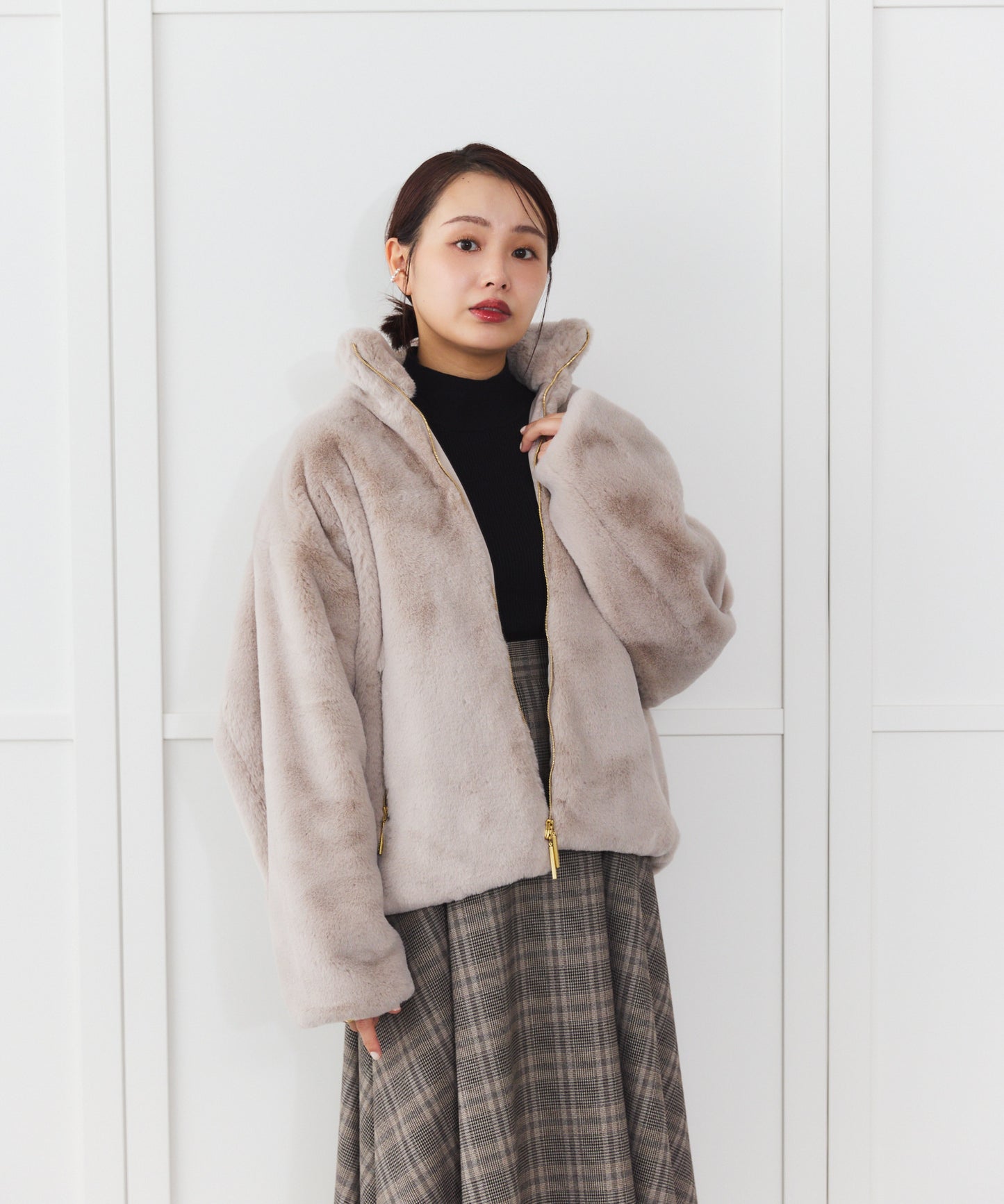 ライトグレー / 151㎝ Sサイズ着用