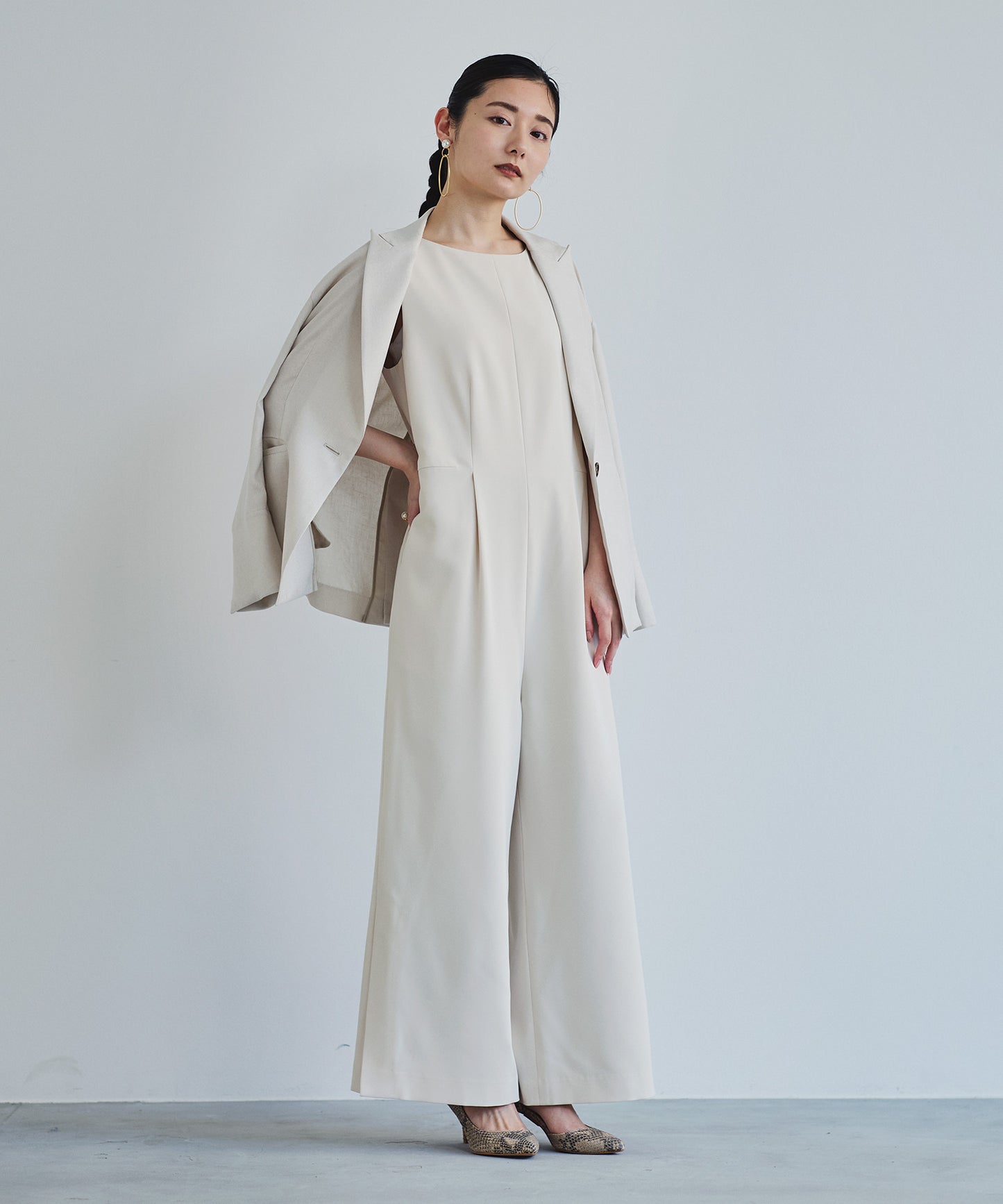 【Sirin定番】バックシャンオールインワン