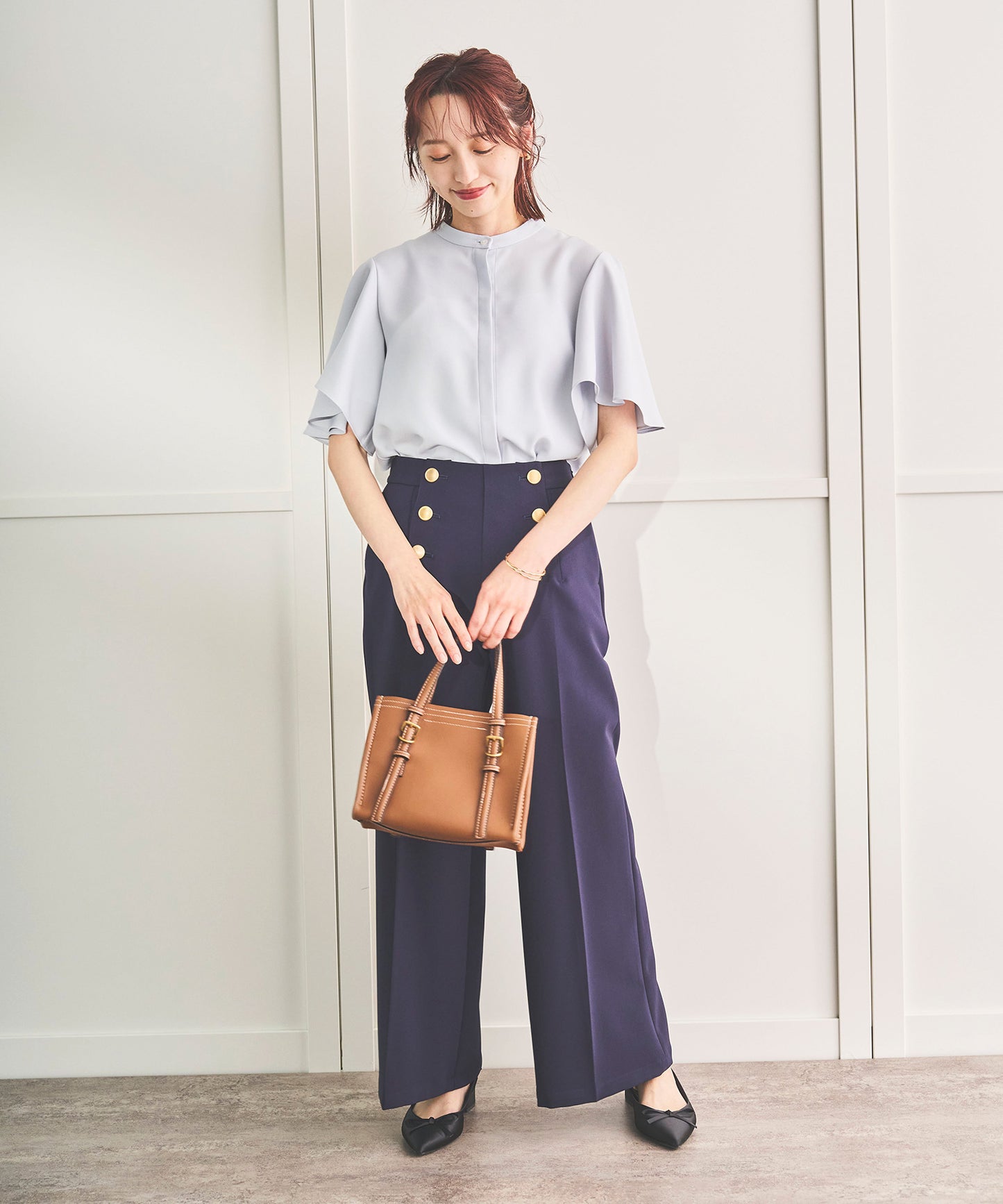 model:153cm　着用サイズ：Sサイズ