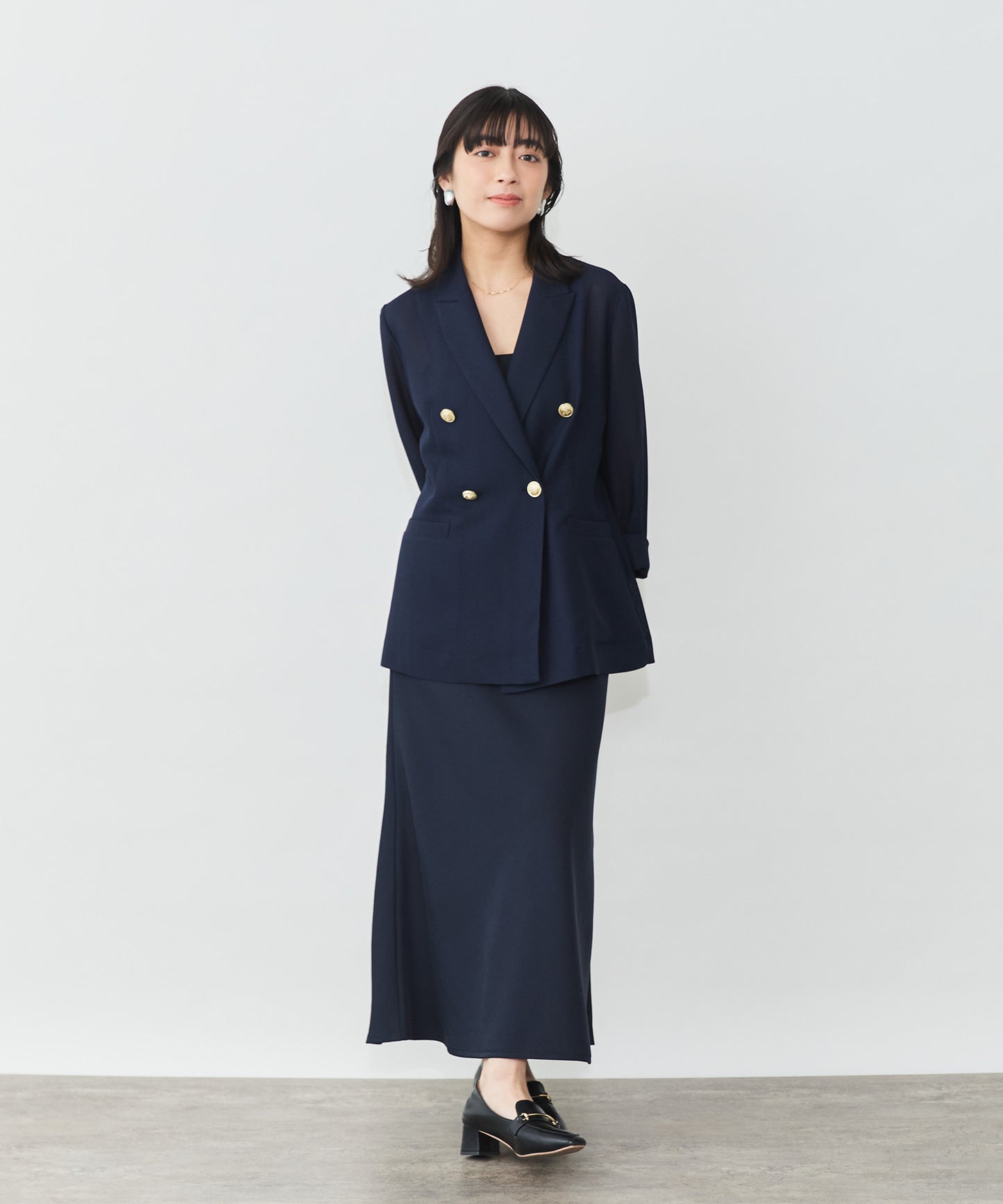 model：153cm　着用：Sサイズ