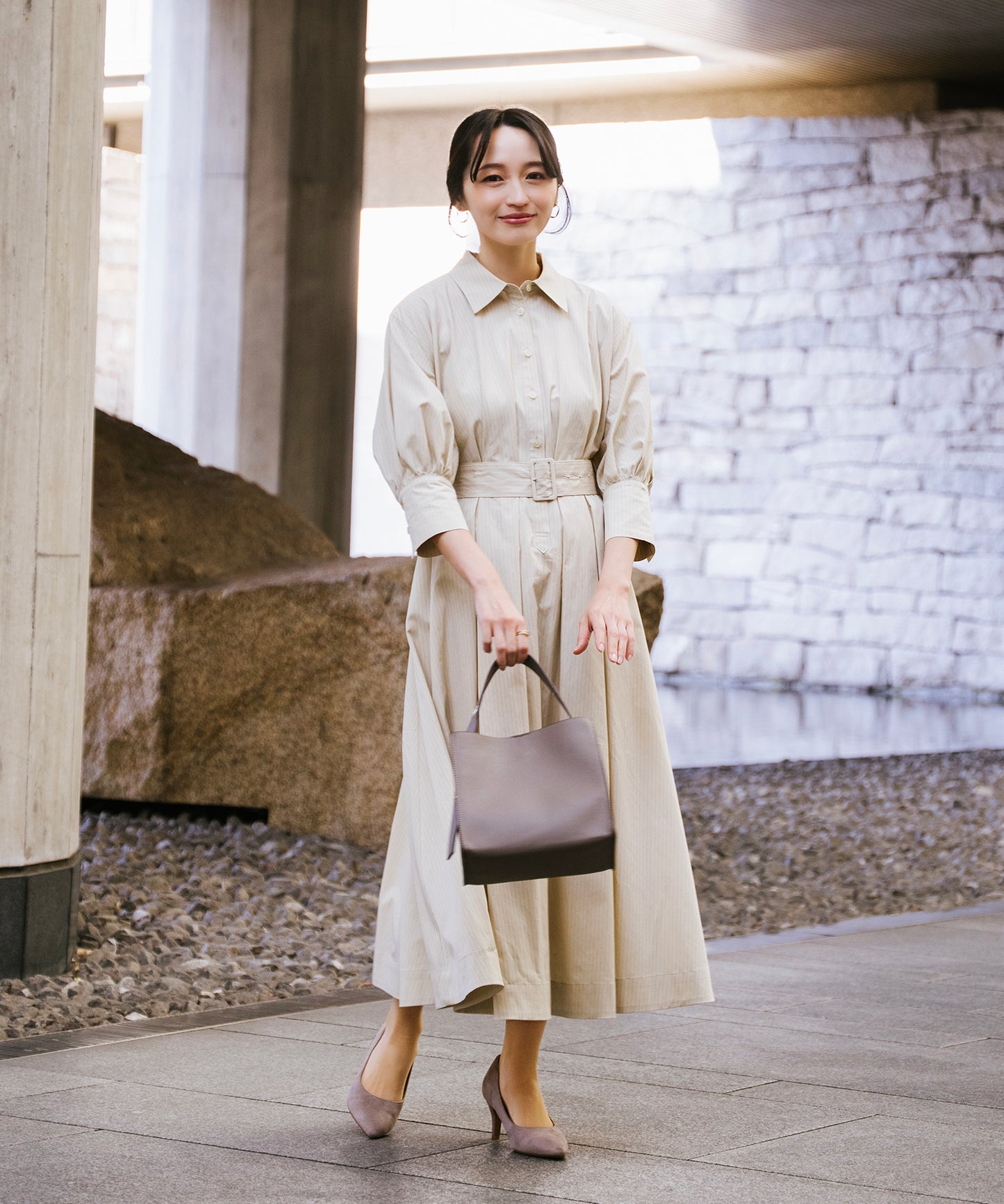 model：153cm　着用：Sサイズ