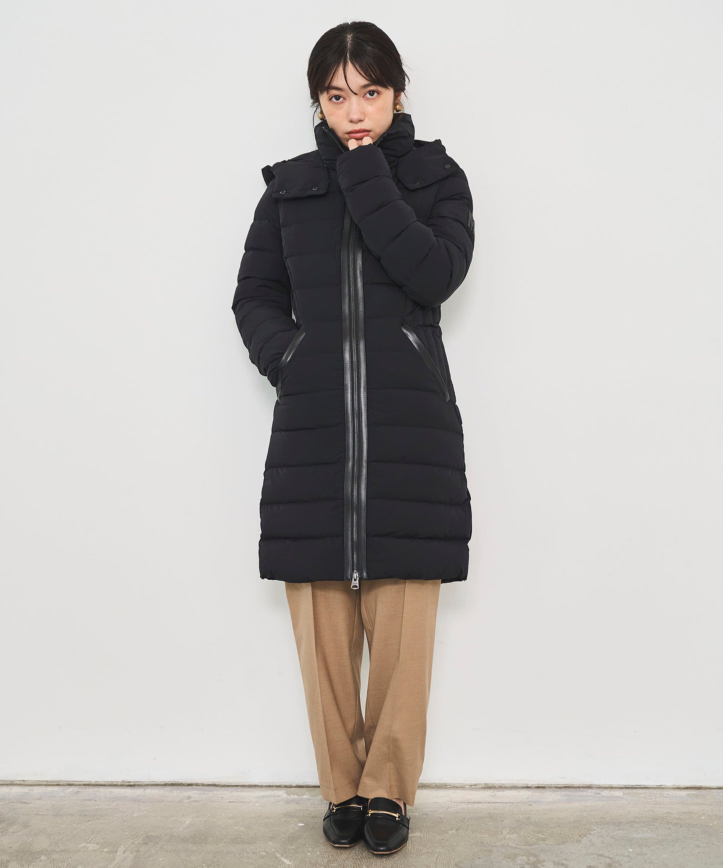 【MACKAGE】FARREN Ladies Hooded Light Down CT