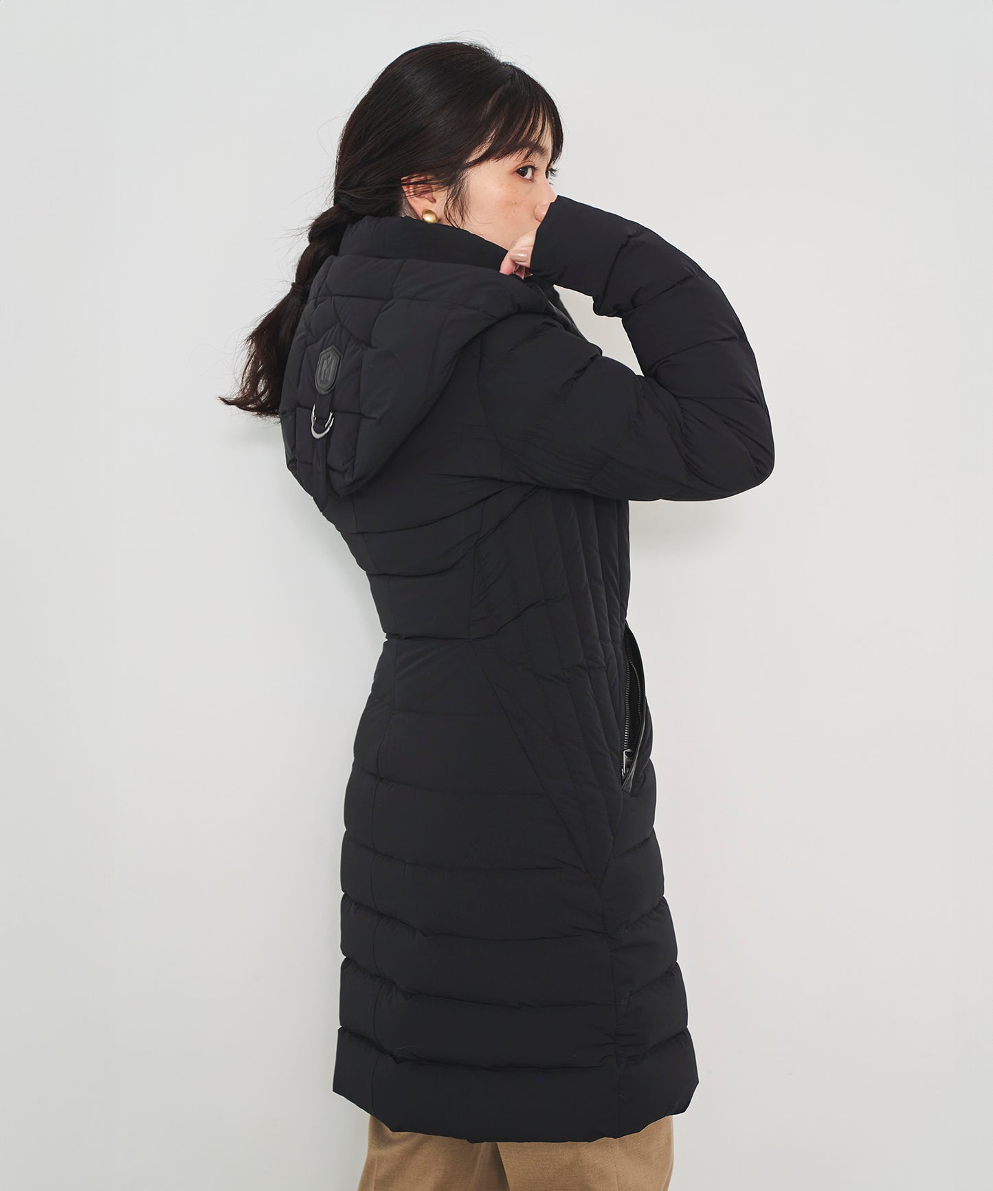 【MACKAGE】FARREN Ladies Hooded Light Down CT