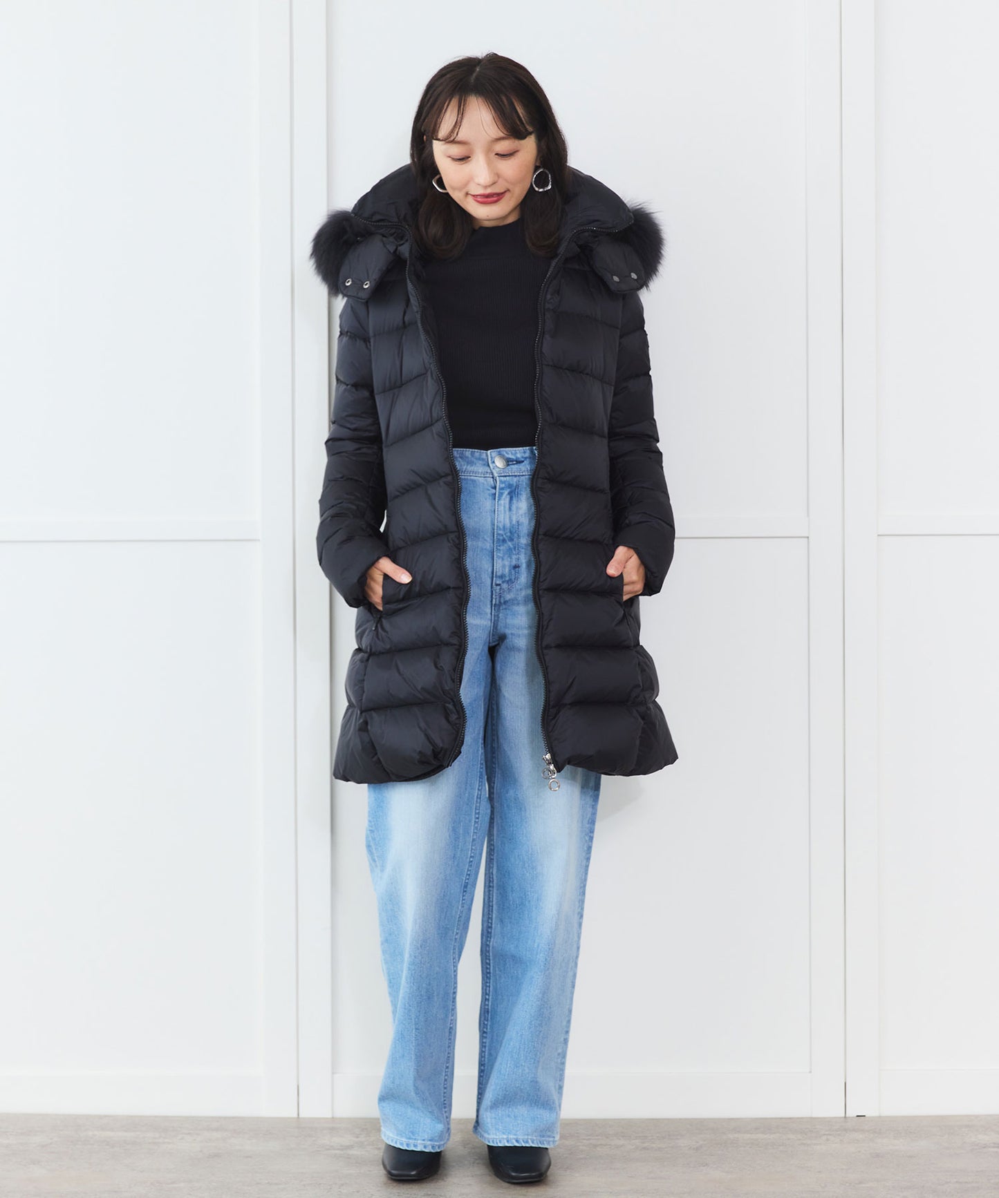 【TATRAS】SARMA ミドル丈ダウンジャケット