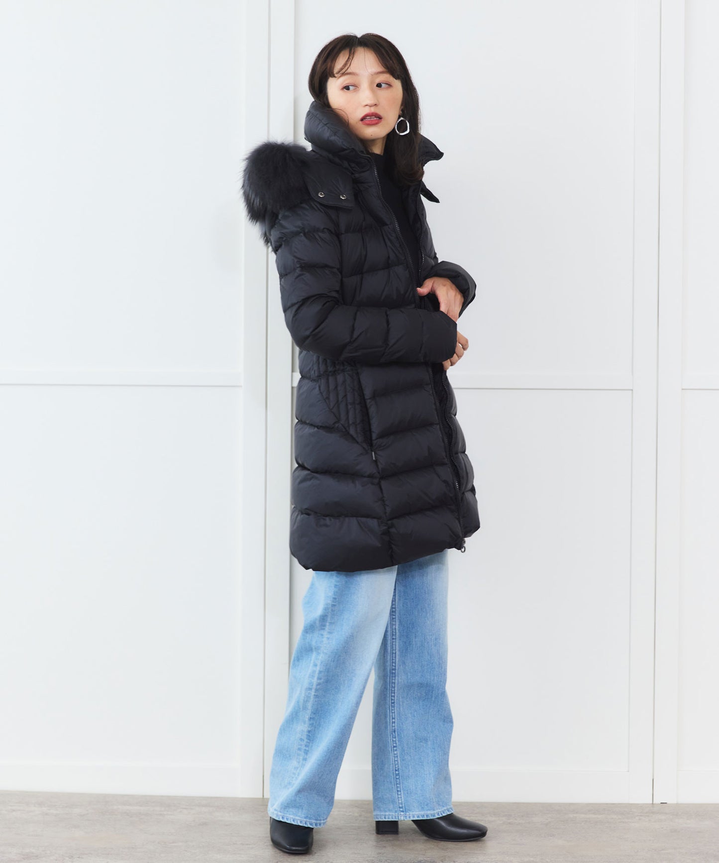 【TATRAS】SARMA ミドル丈ダウンジャケット