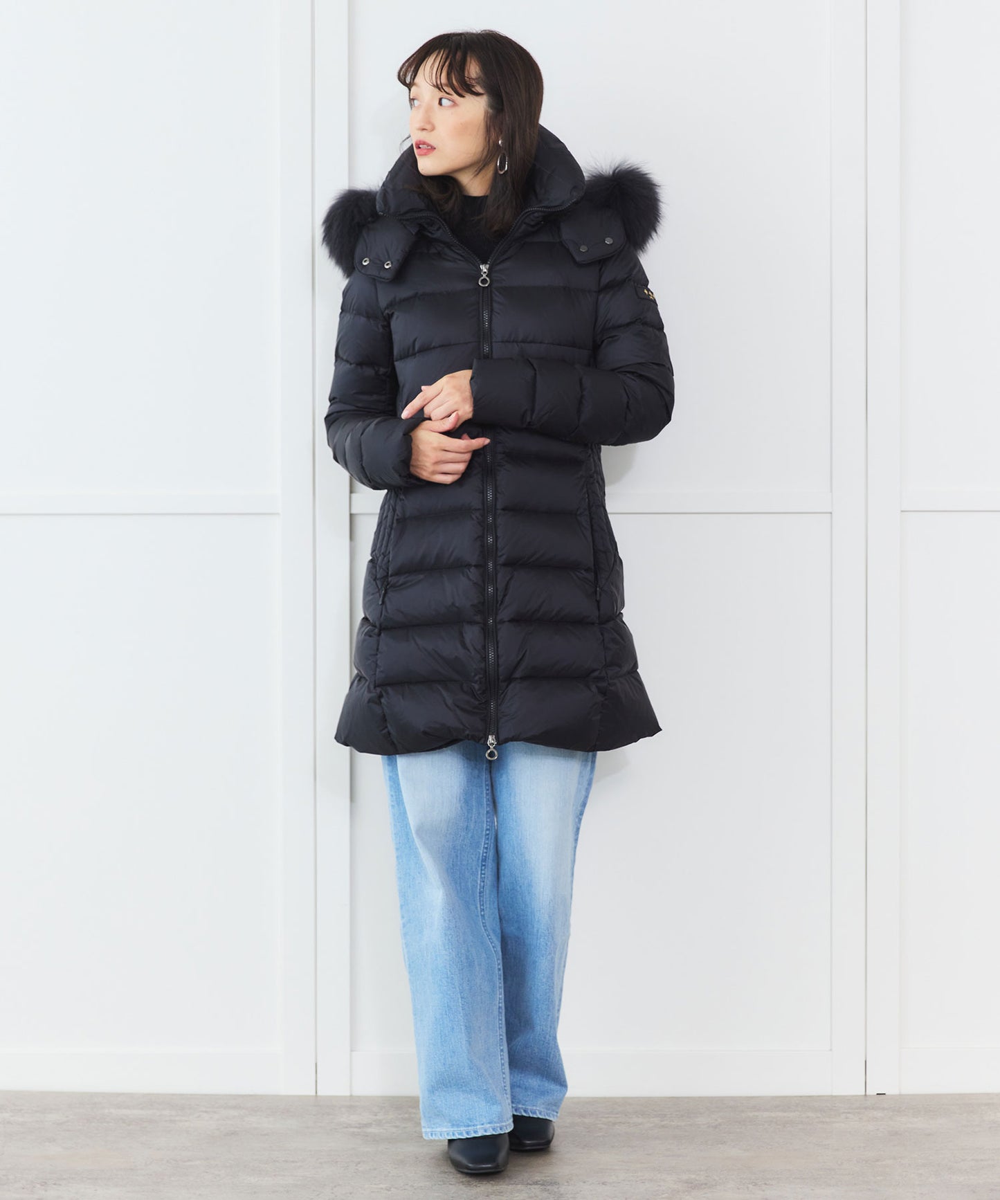 【TATRAS】SARMA ミドル丈ダウンジャケット