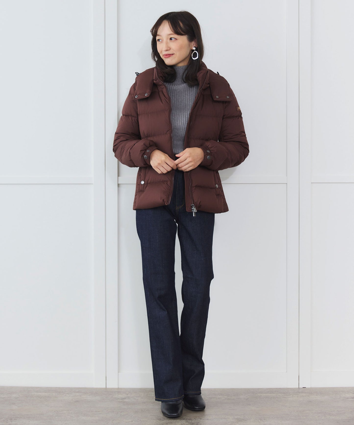 【TATRAS】MIREL ミドル丈ダウンジャケット