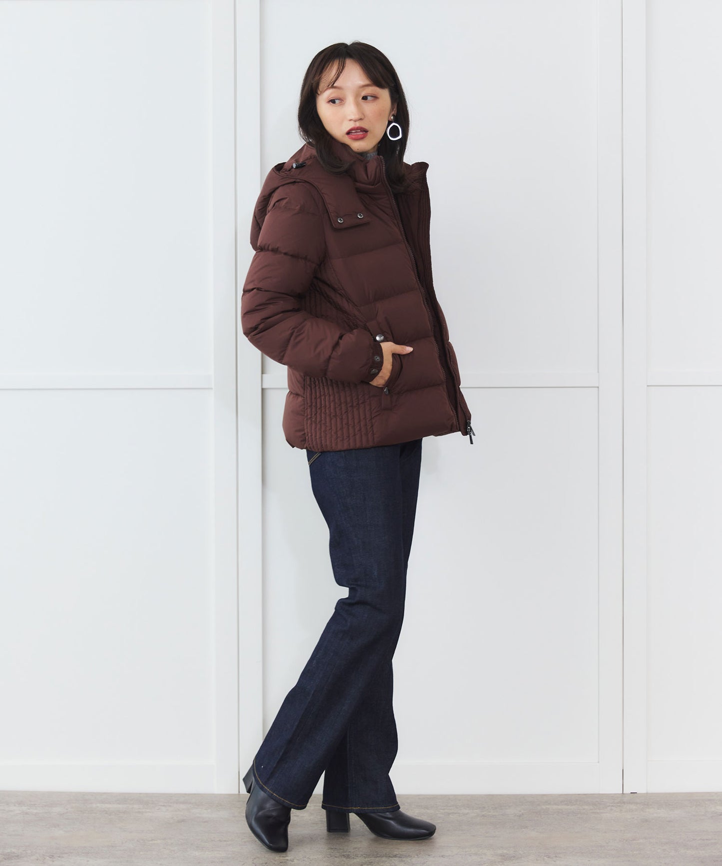 【TATRAS】MIREL ミドル丈ダウンジャケット