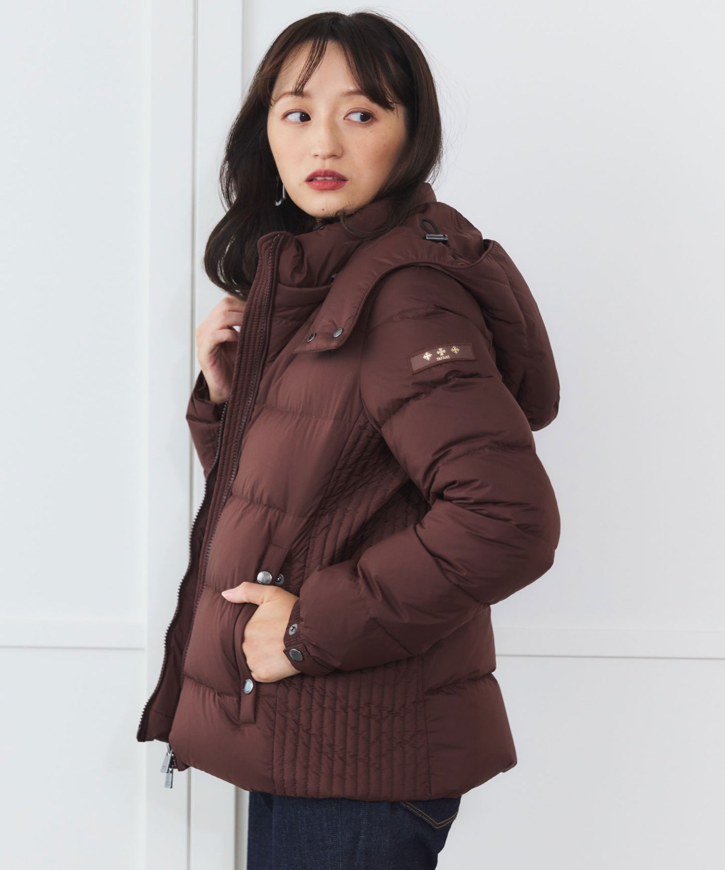 【TATRAS】MIREL ミドル丈ダウンジャケット