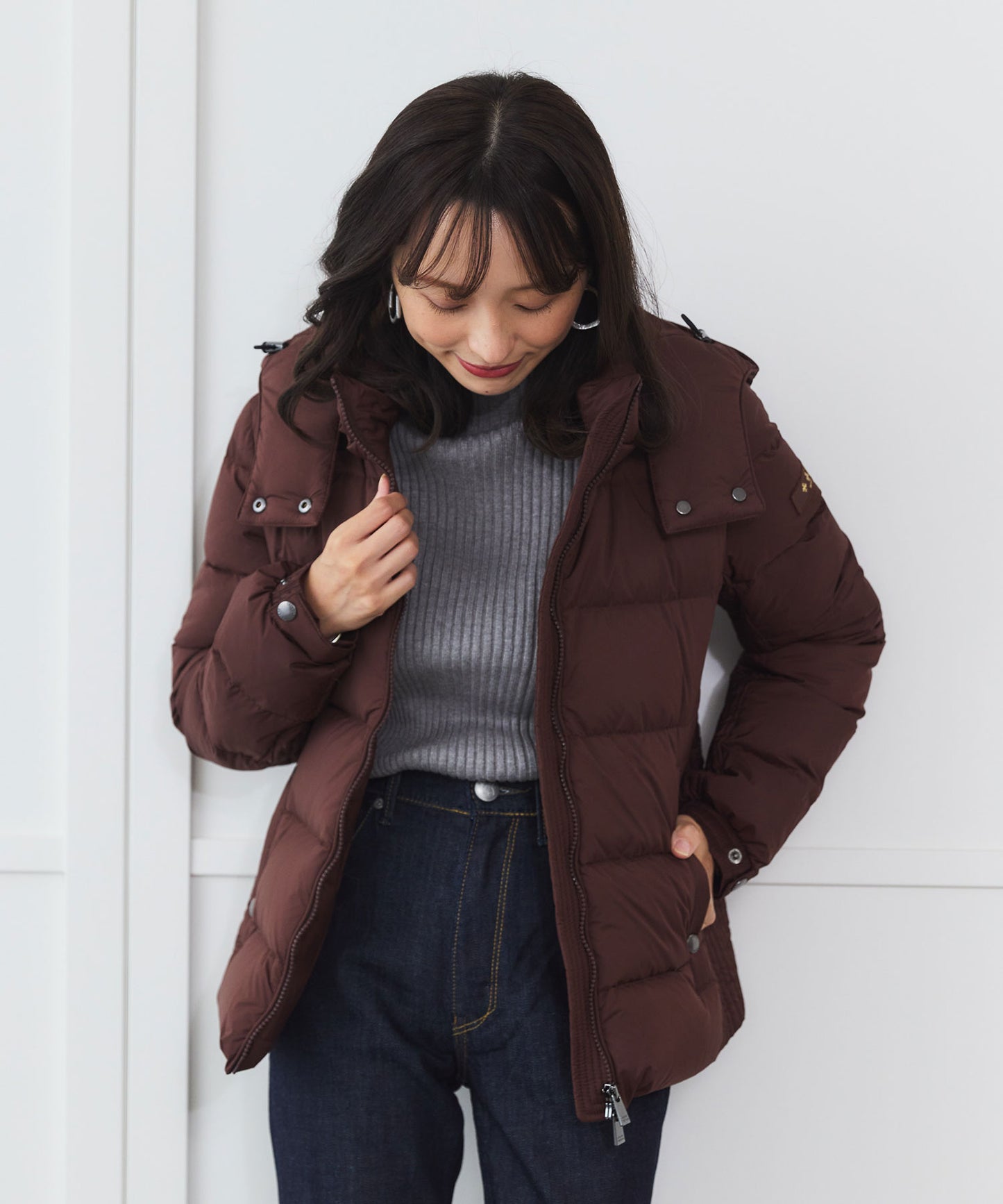 【TATRAS】MIREL ミドル丈ダウンジャケット