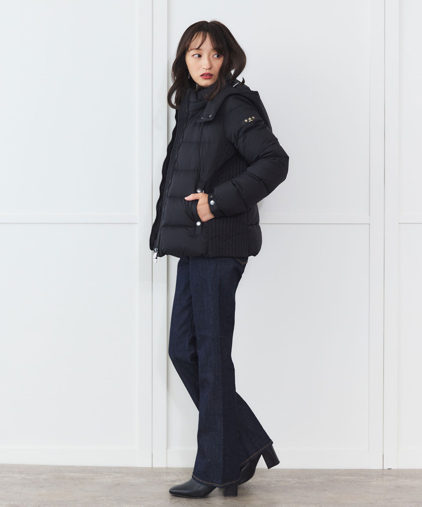 アイボリー/153cm Fサイズ着用