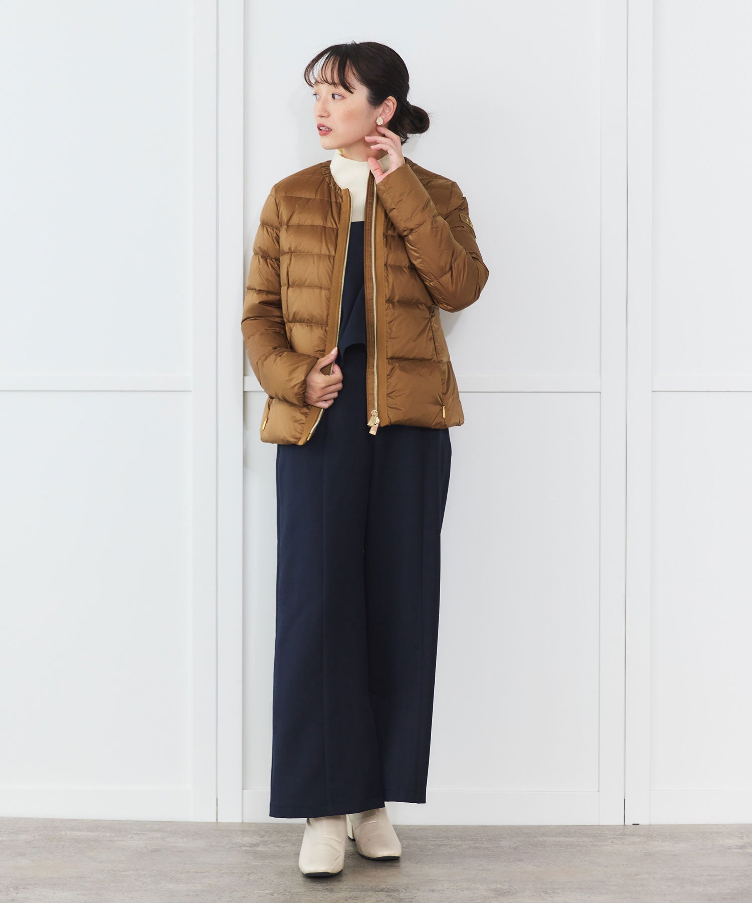 キャメル/153cm Sサイズ着用