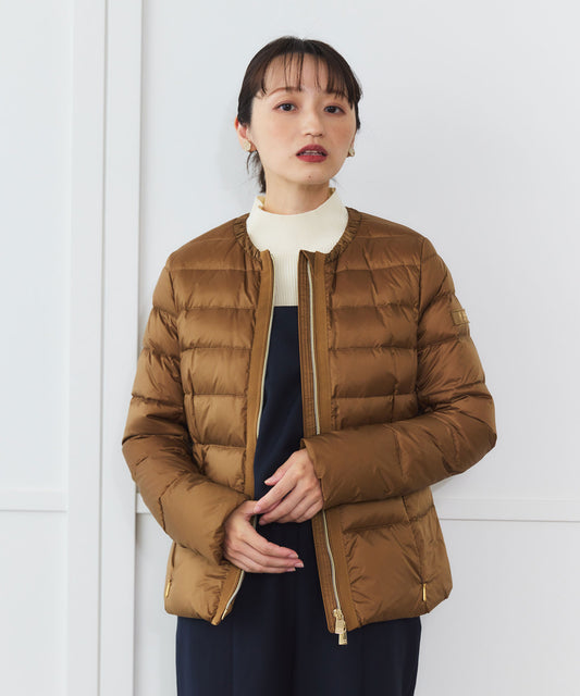 【TATRAS】BREVA ノーカラーダウンジャケット