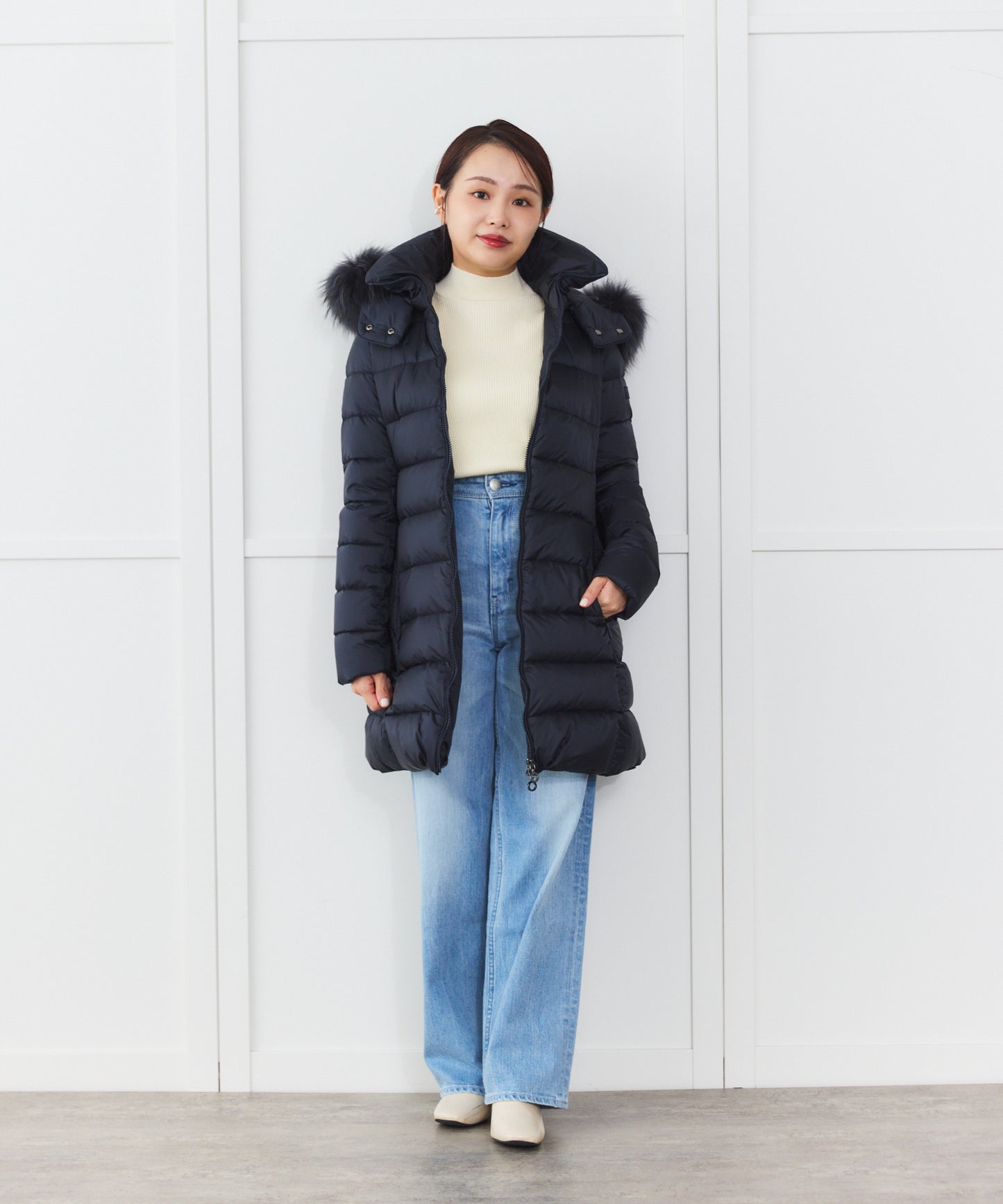 【TATRAS】SARMA ミドル丈ダウンジャケット