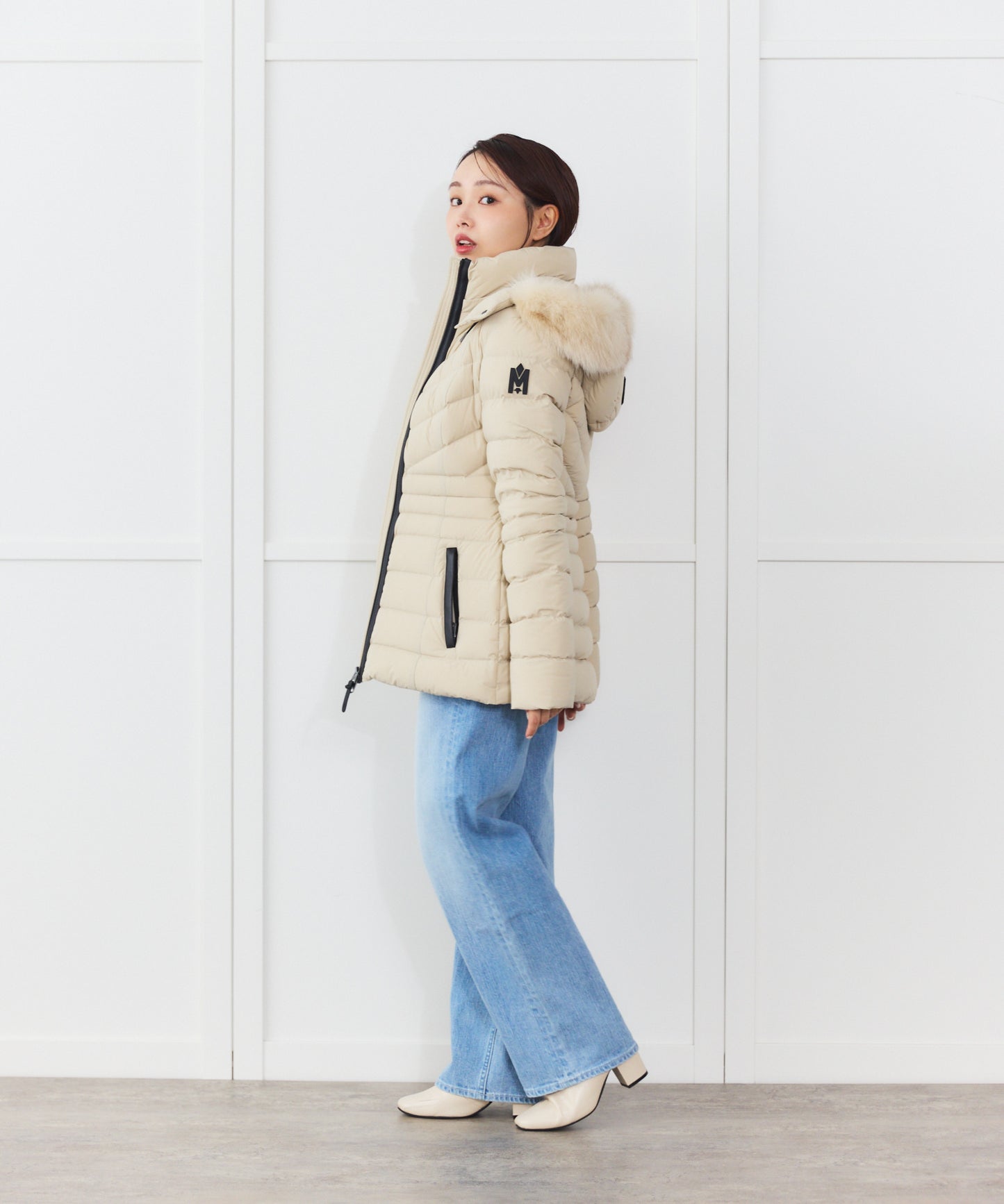 【MACKAGE】PATSY-BX Ladies Hooded Light Down JK