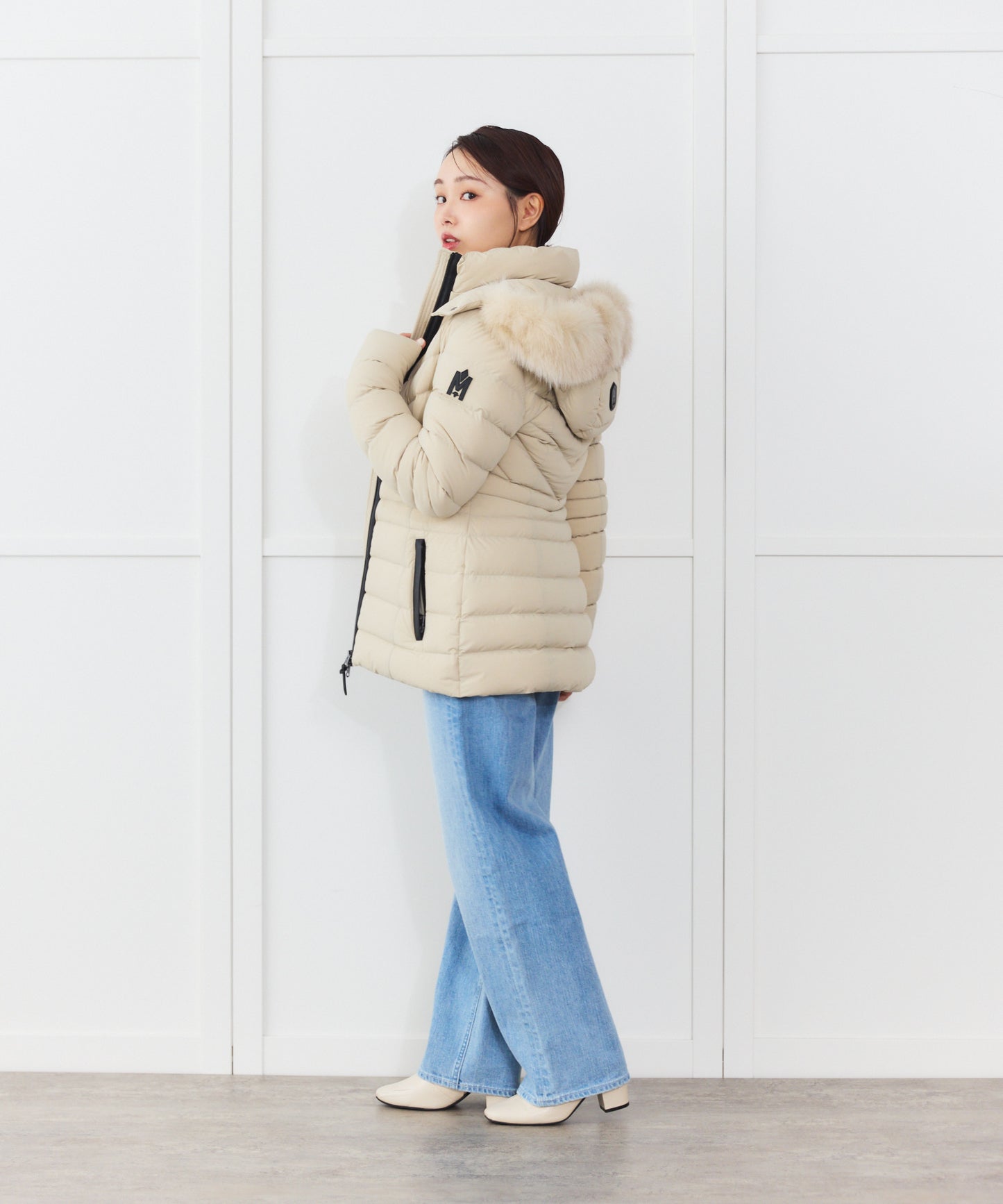 【MACKAGE】PATSY-BX Ladies Hooded Light Down JK