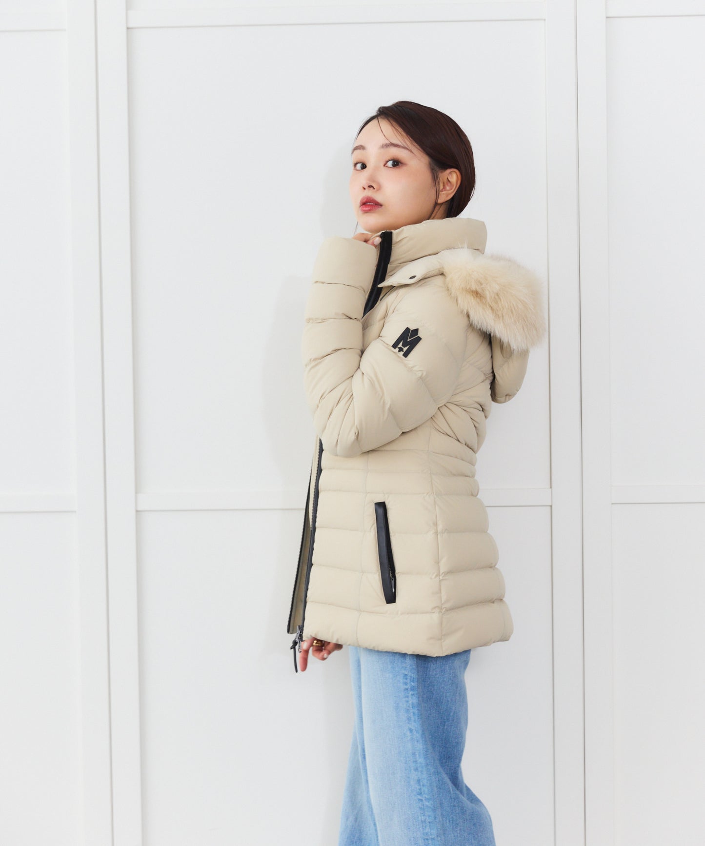 【MACKAGE】PATSY-BX Ladies Hooded Light Down JK