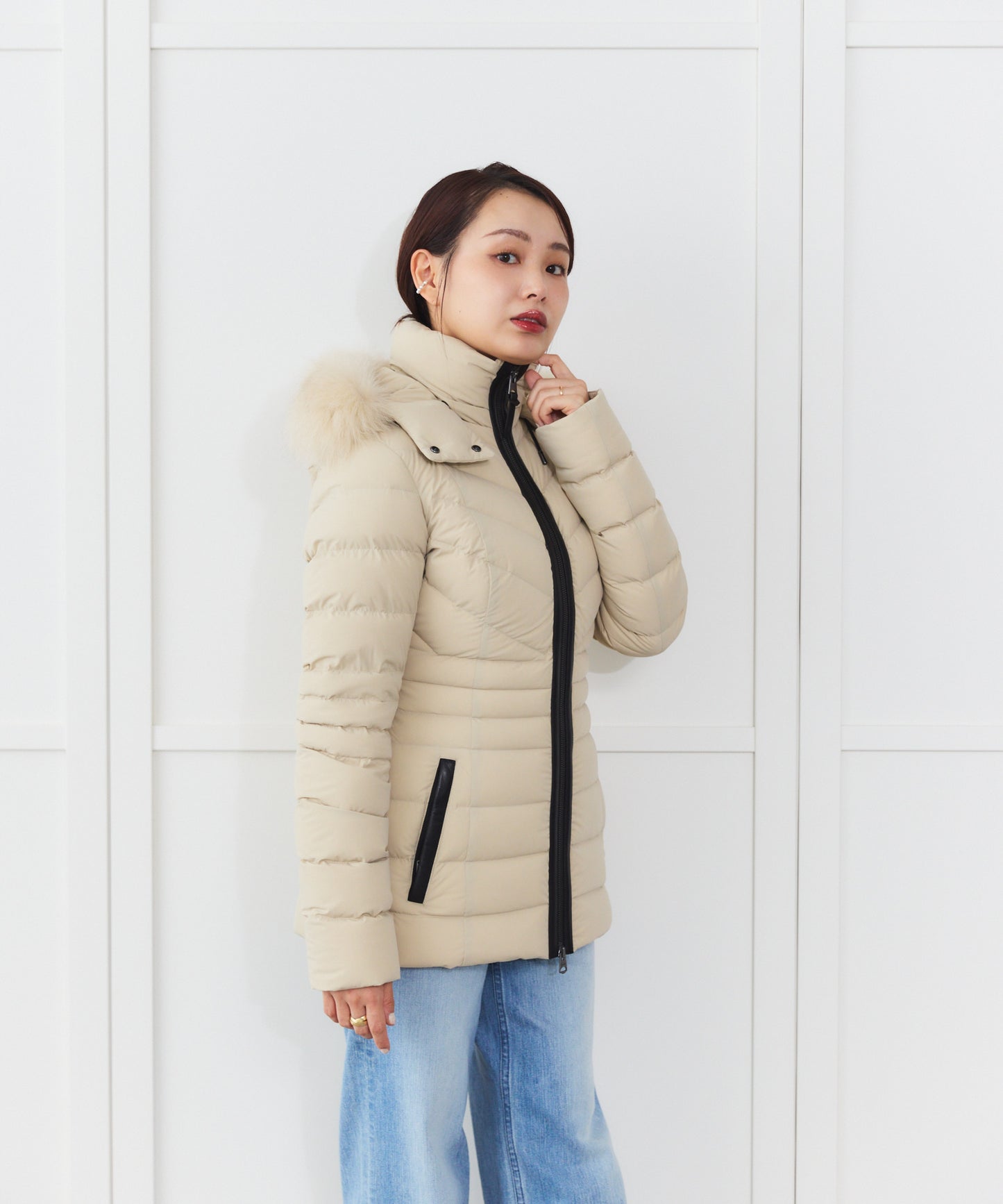 【MACKAGE】PATSY-BX Ladies Hooded Light Down JK