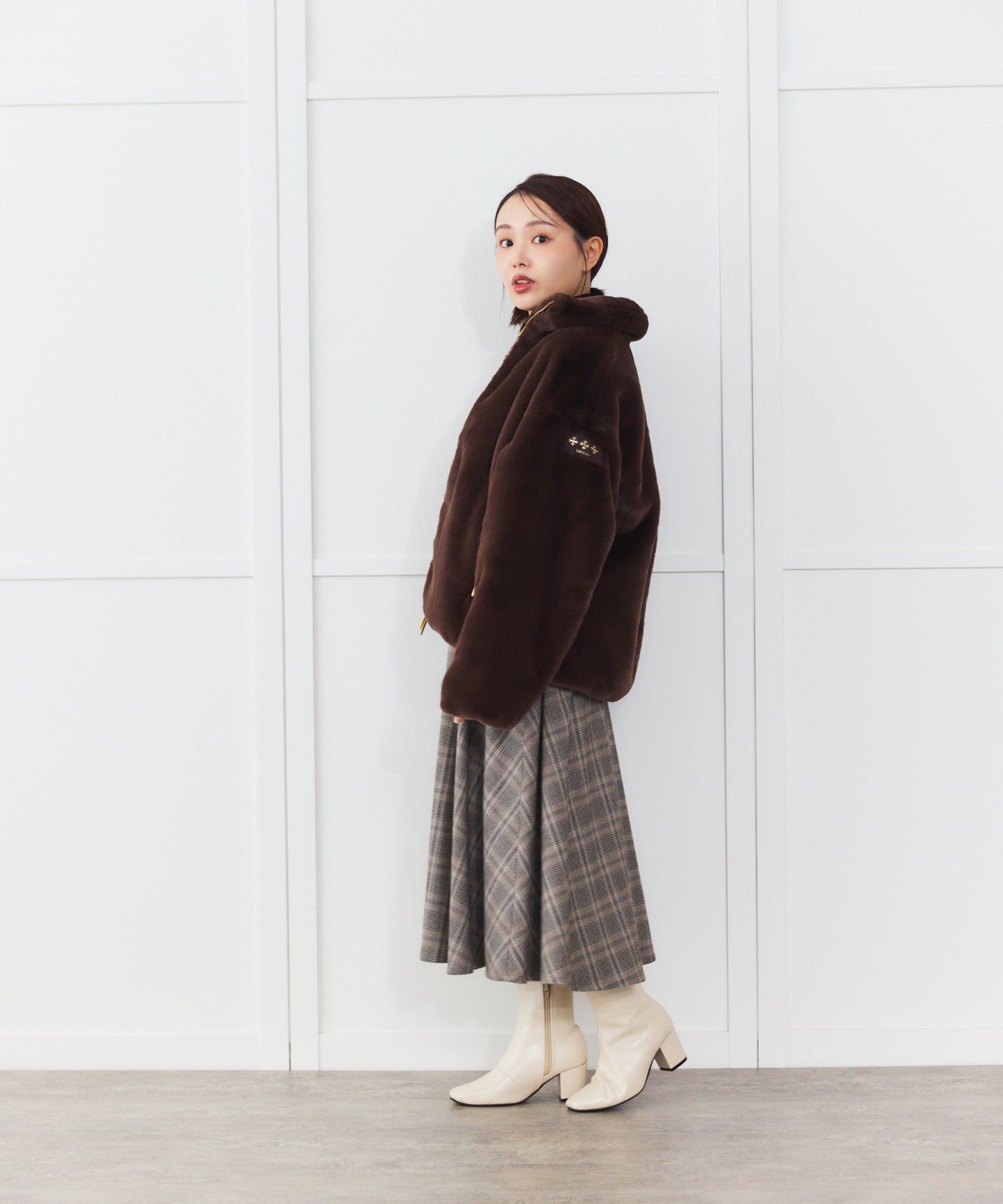 【TATRAS】BARBRA ボアブルゾン