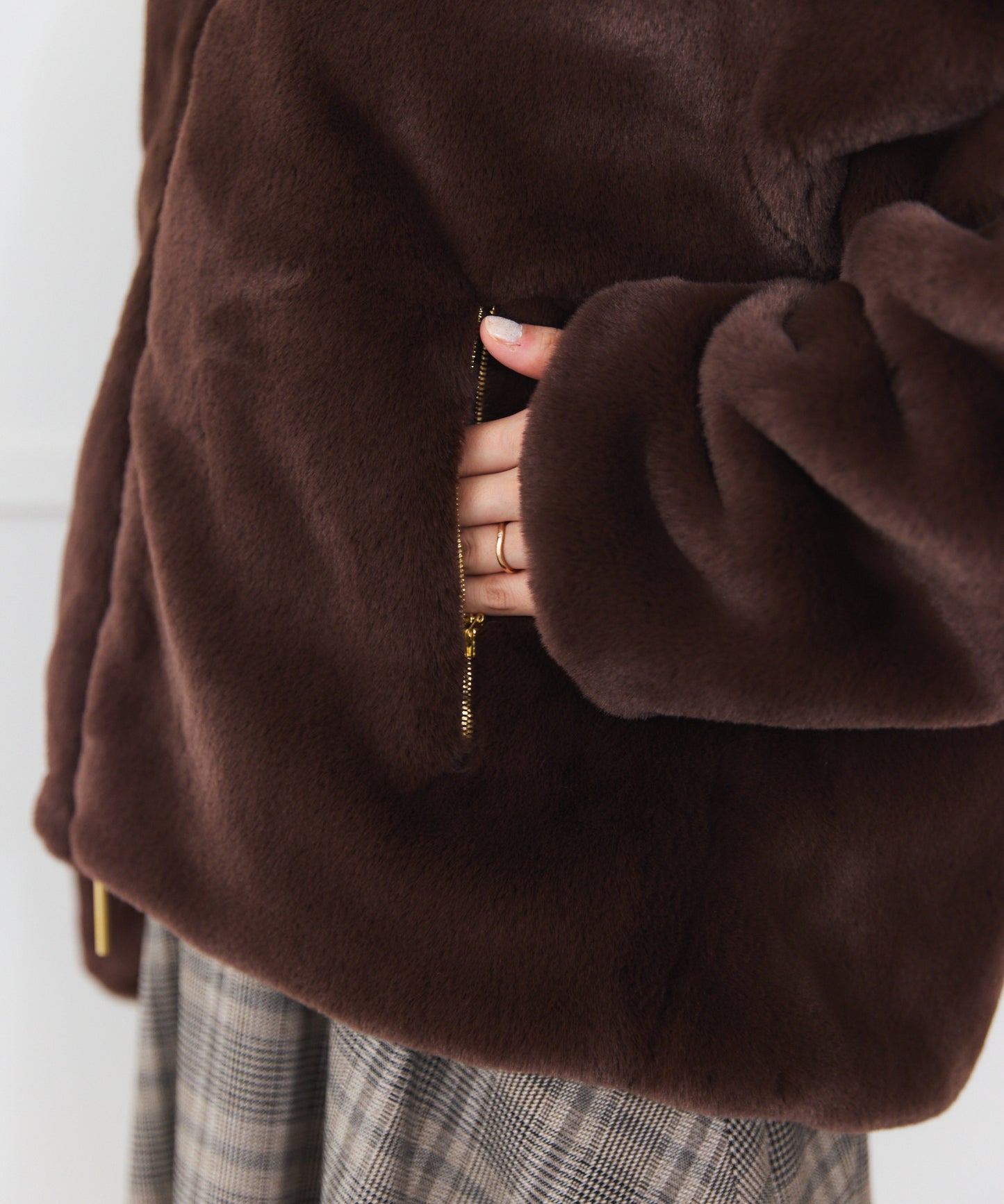 【TATRAS】BARBRA ボアブルゾン