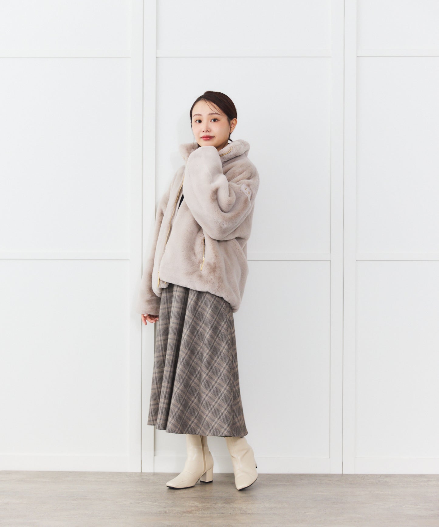 【TATRAS】BARBRA ボアブルゾン